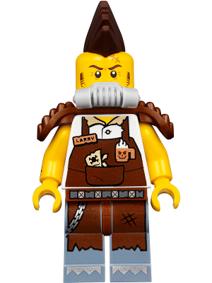 LEGO MINIFIG The Lego Movie 2 The Second Part Larry the Barista Apocalypseburg tlm135