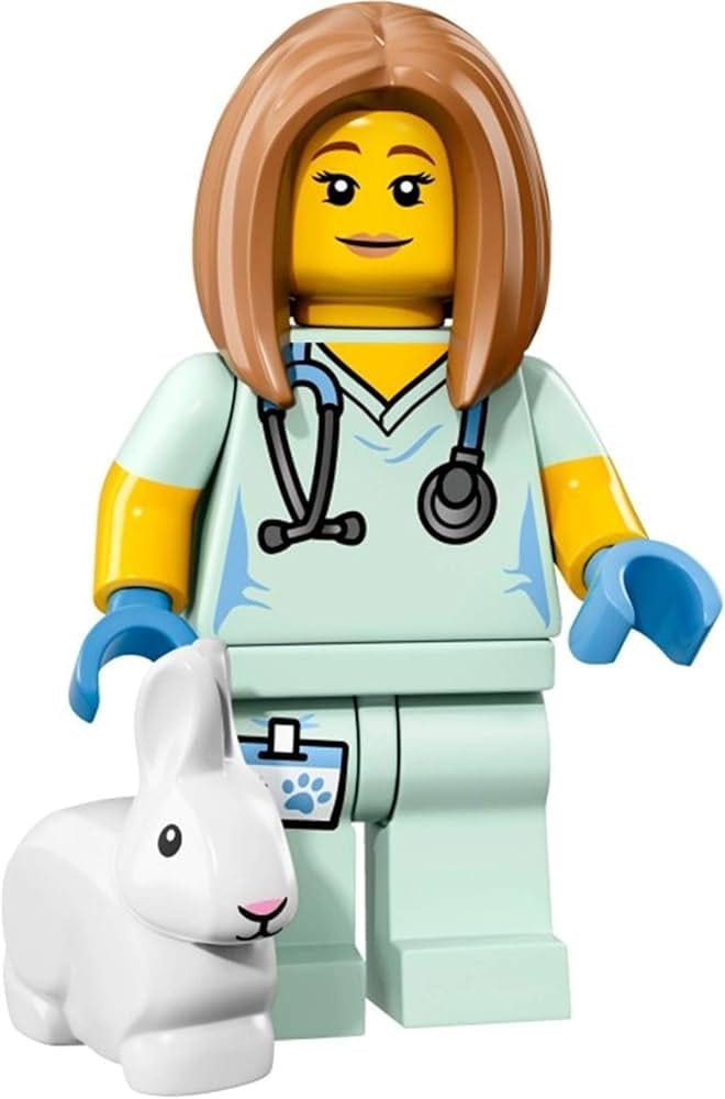LEGO MINIFIG Veterinarian, Series 17 col17 - 5