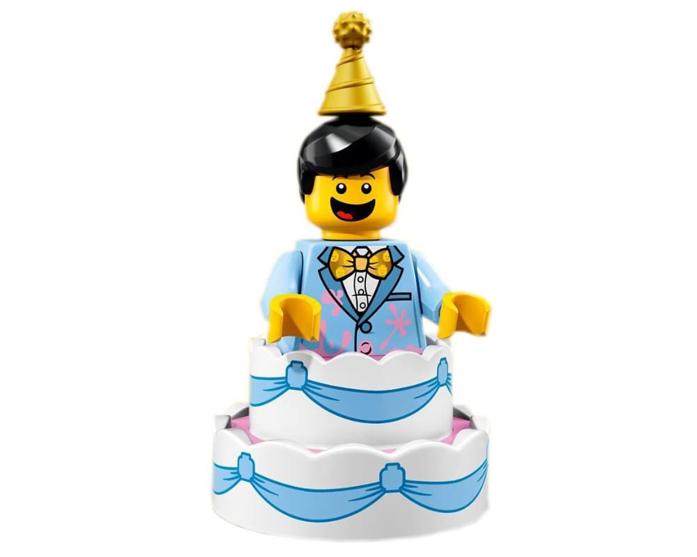 LEGO MINIFIG Cake Guy, Series 18 col18 - 10