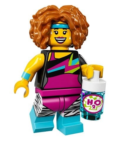 LEGO MINIFIG Dance Instructor, Series 17 col17 - 14