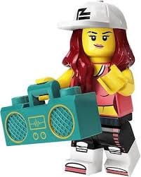 LEGO MINIFIG Breakdancer, Series 20 col20 - 2