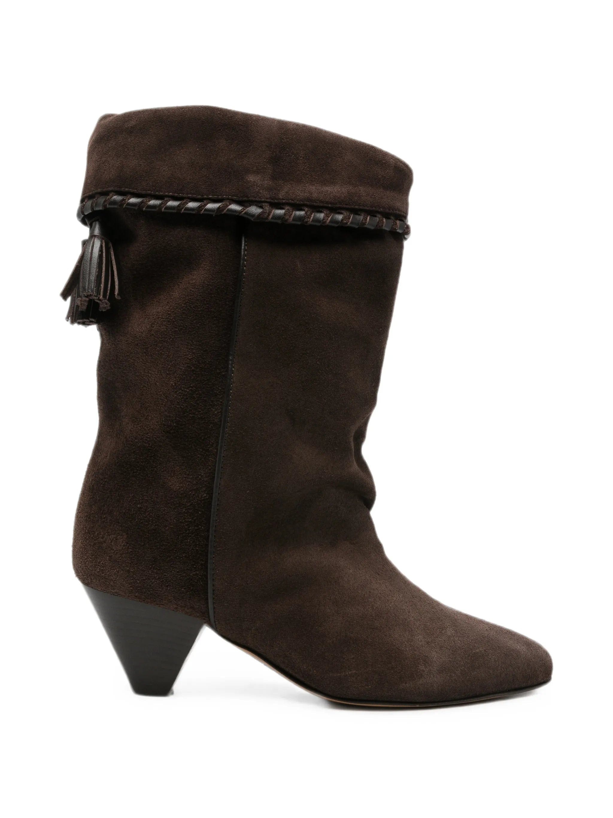 Isabel Marant Dalby tassel - detail braided - trim boots
