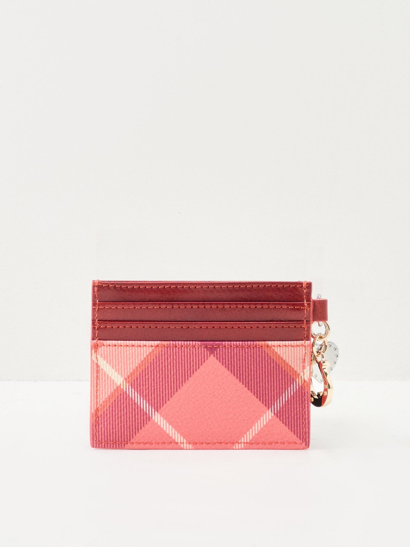 Vivienne Westwood Card Holder with Charms Pink