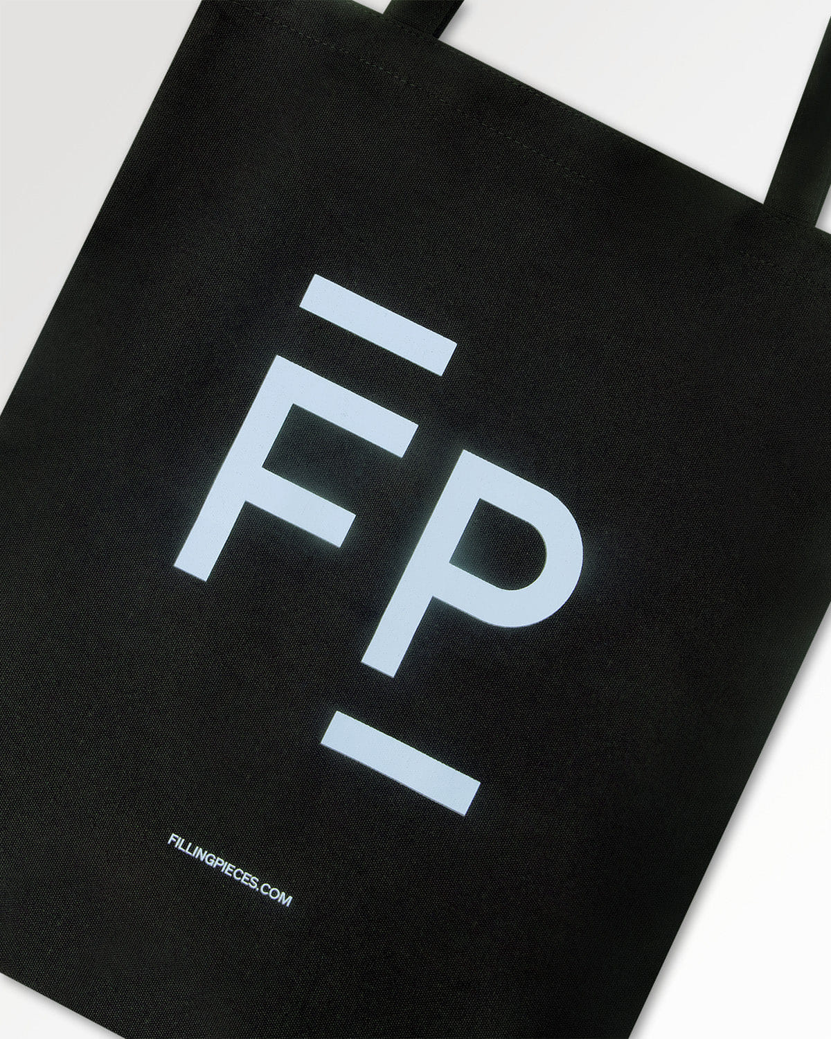 Filling Pieces Tote Bag Cotton | Black