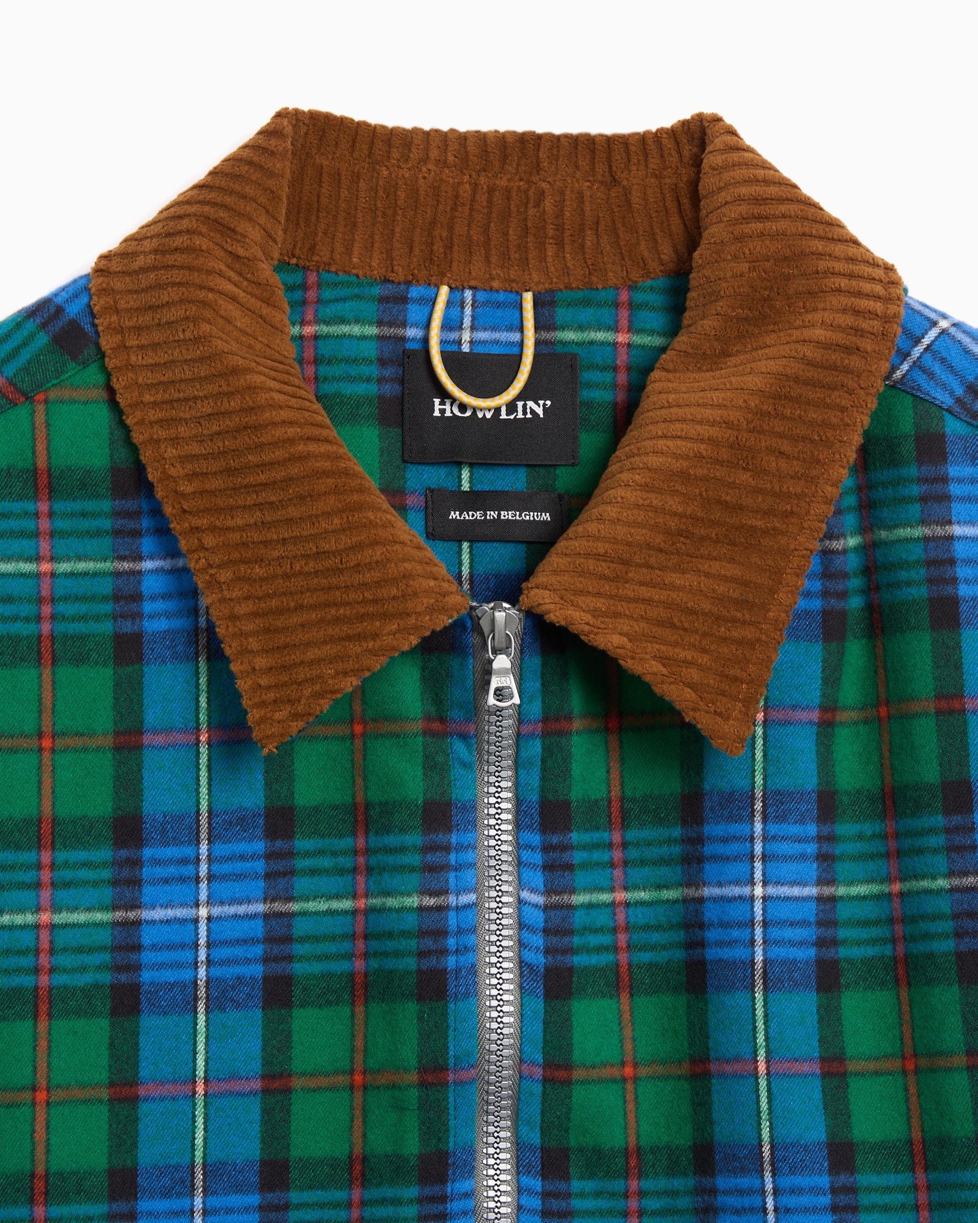 Howlin' Chaqueta ligera de cuadros Boxy Howlin' Swing para hombre