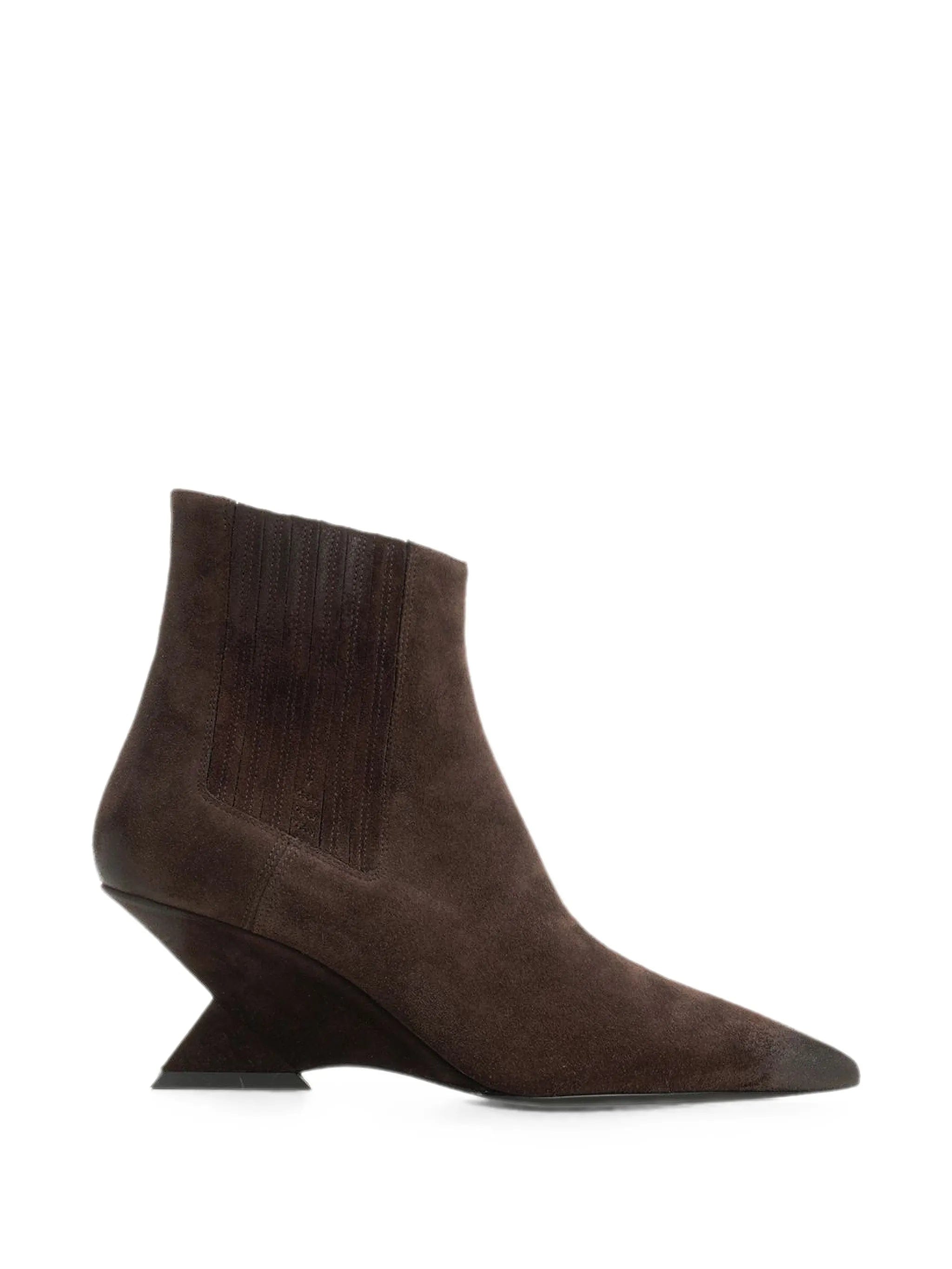 The Attico Cheope pointed - toe ankle boots