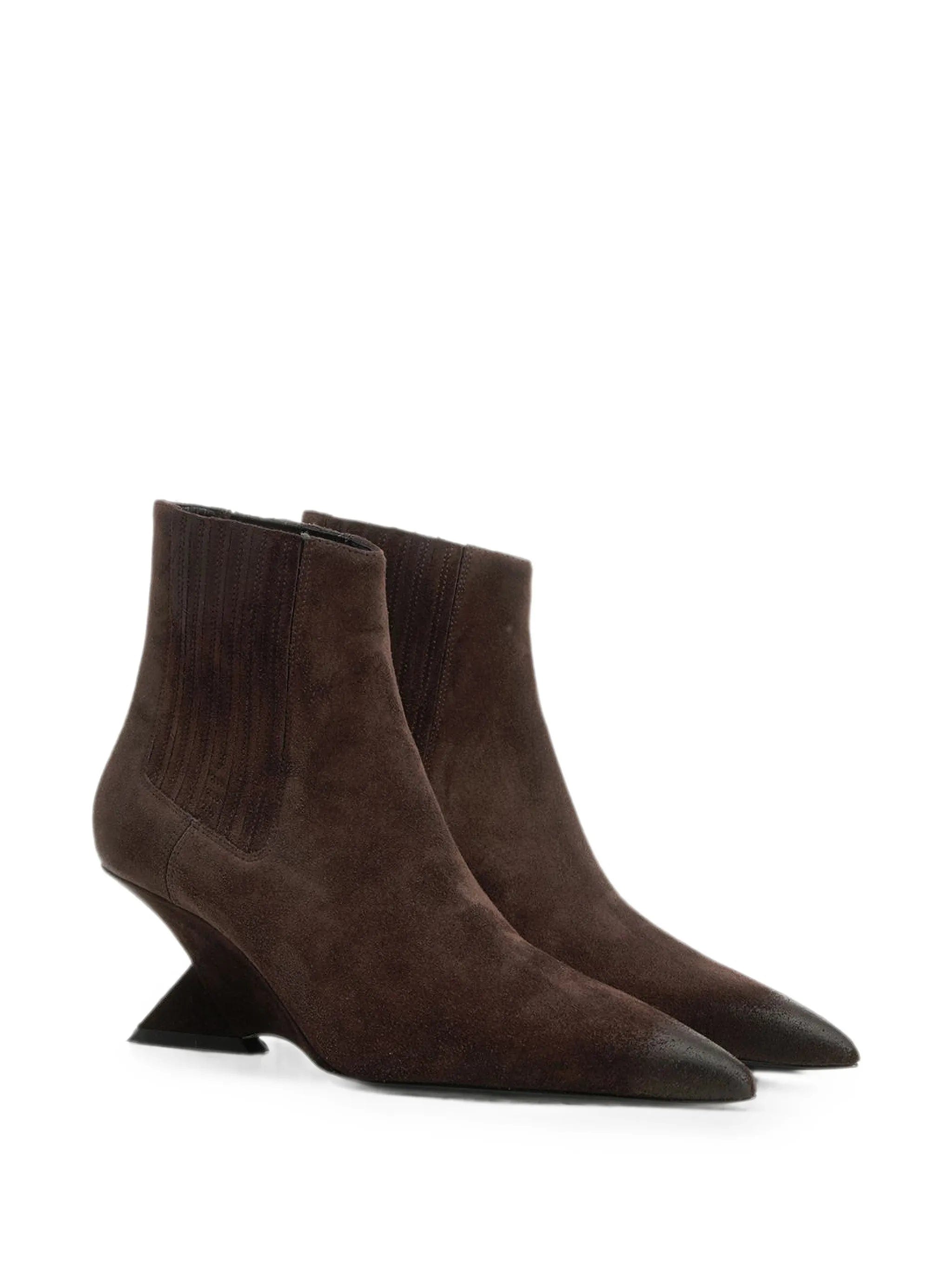 The Attico Cheope pointed - toe ankle boots