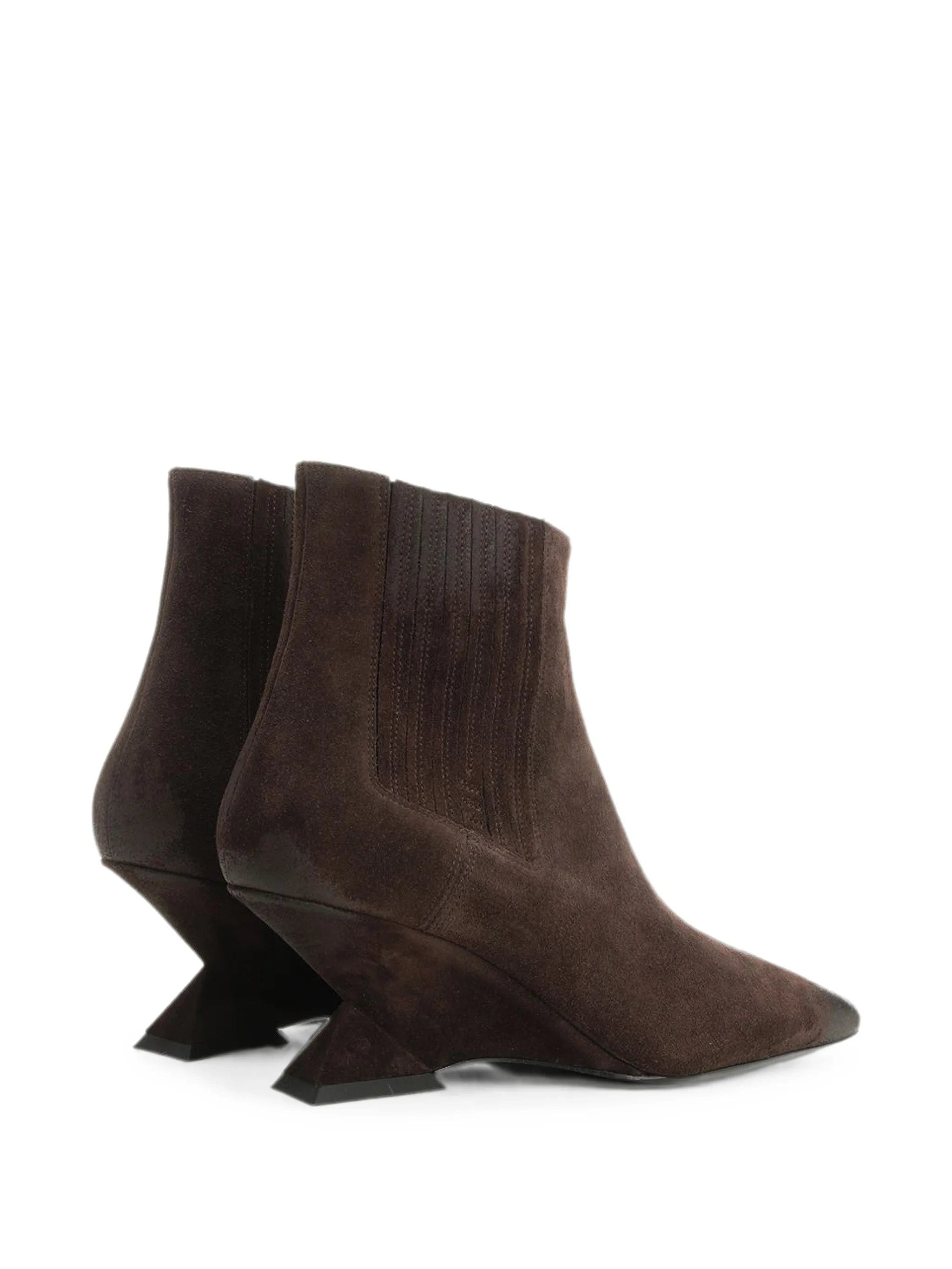 The Attico Cheope pointed - toe ankle boots