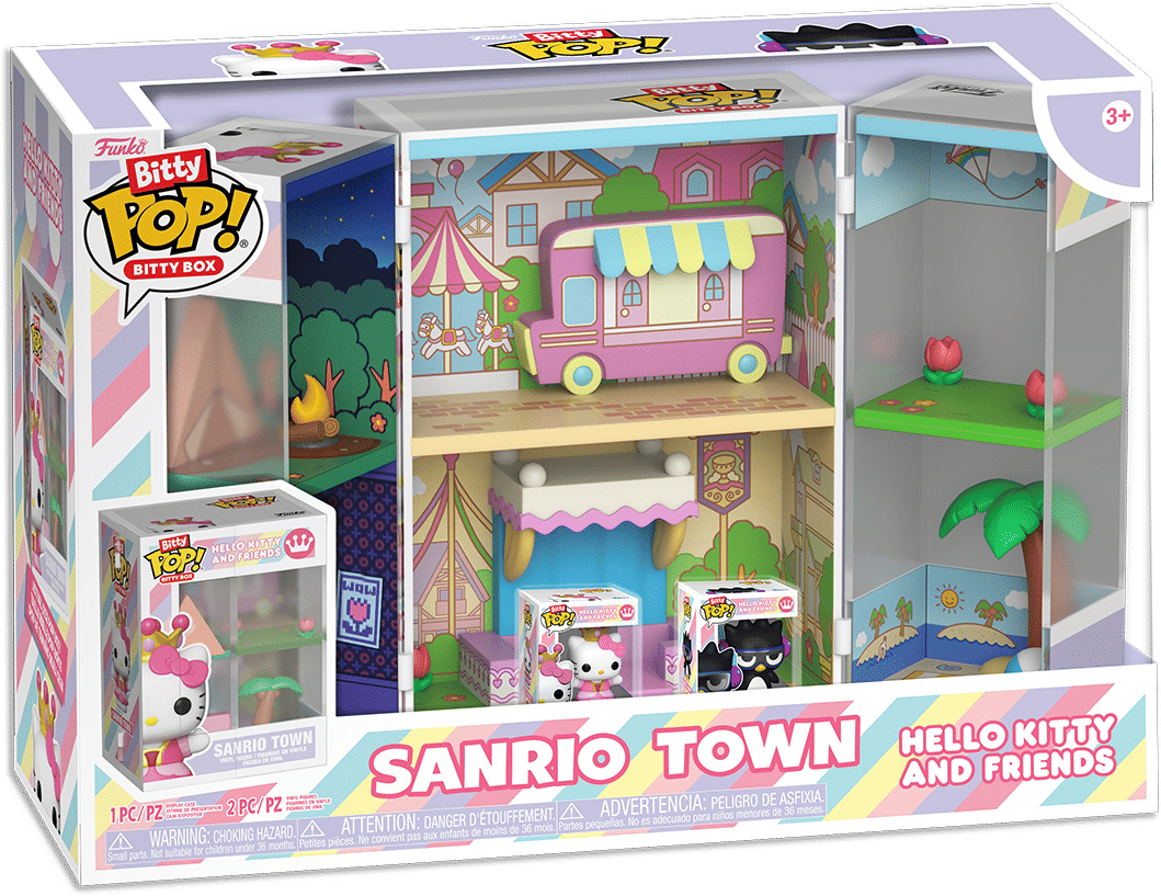 Funko Hello Kitty – Sanrio Town Bitty Pop! Playset