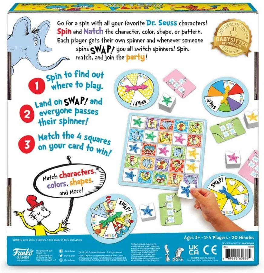 Funko Dr Seuss - Pattern Party Game