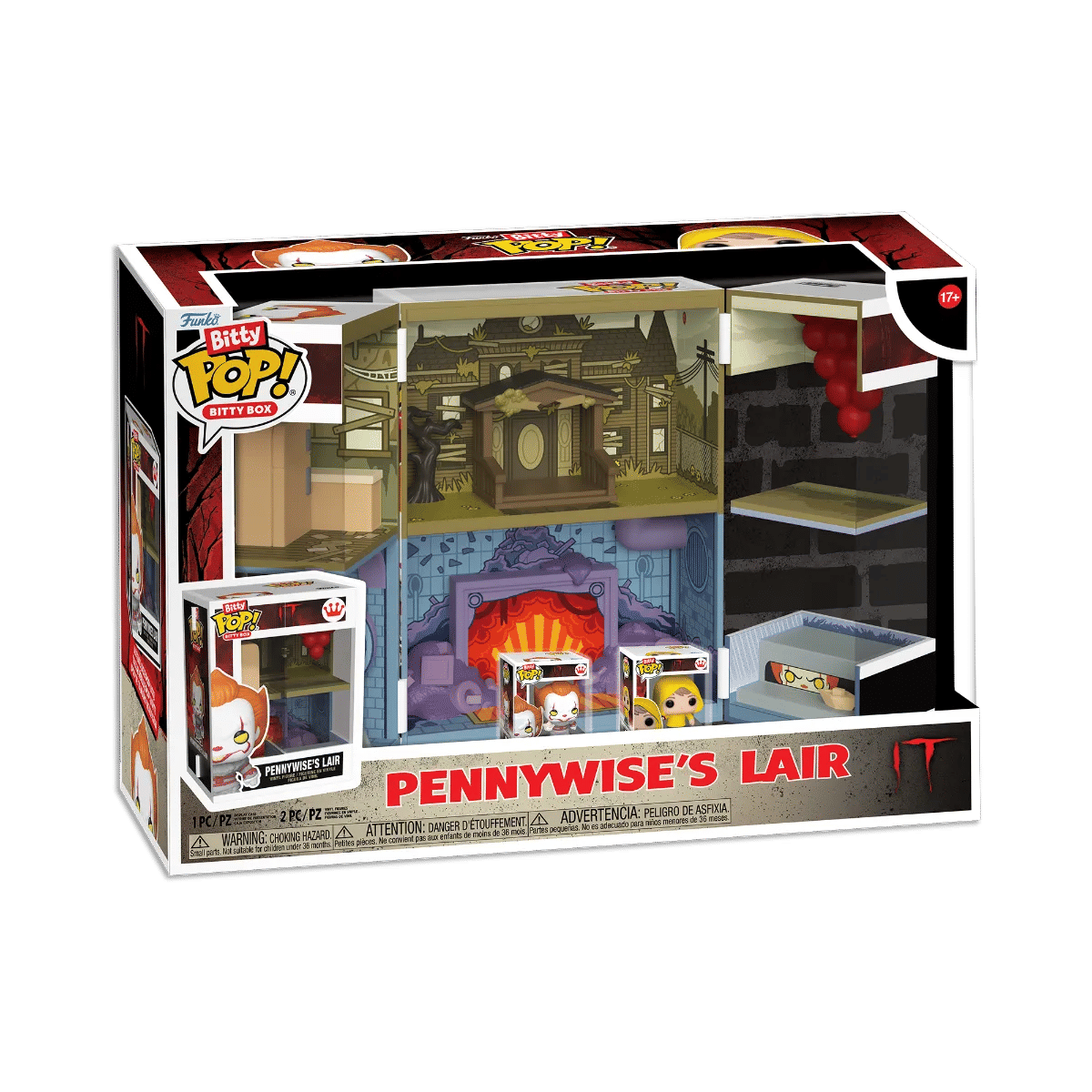 Funko IT - Pennywise's Lair Bitty Box Playset