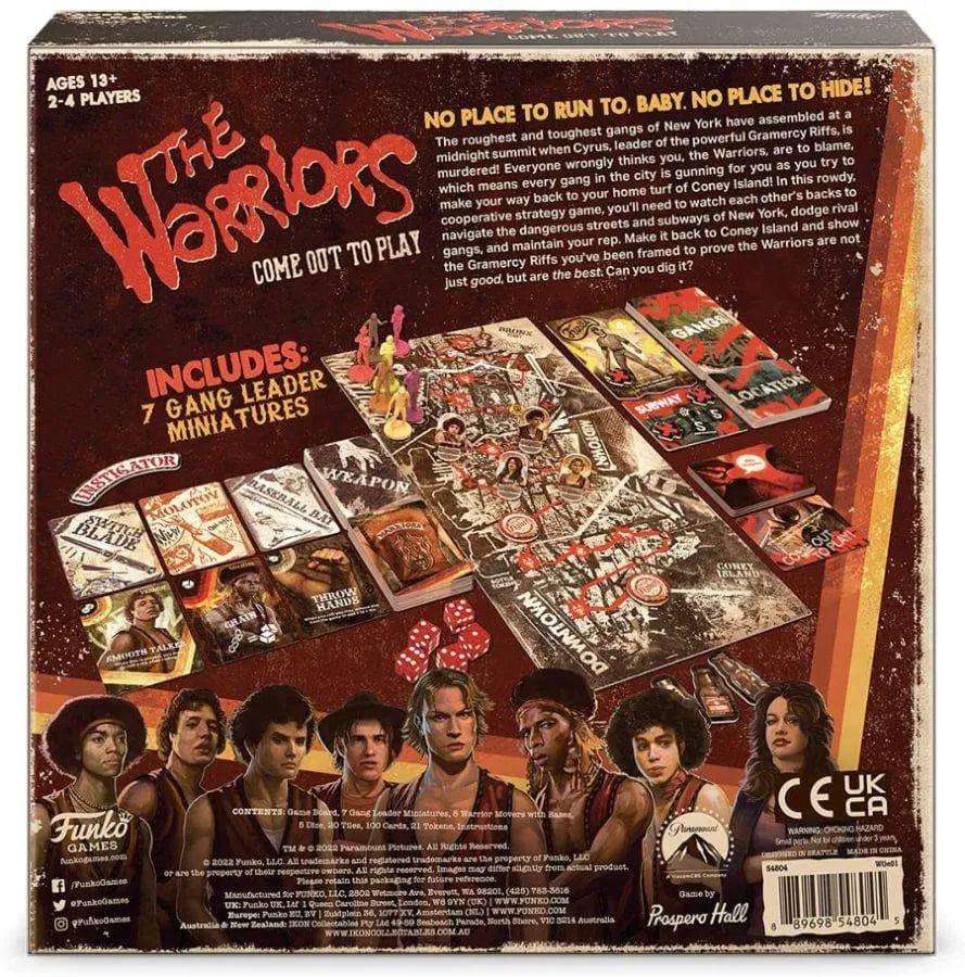 Funko The Warriors - Come Out to Play Board Game