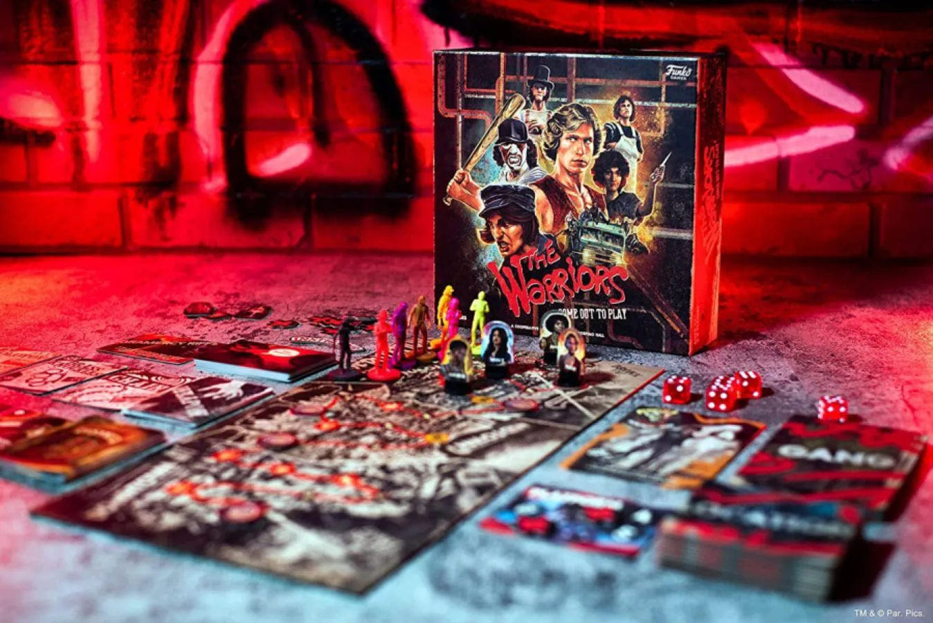 Funko The Warriors - Come Out to Play Board Game