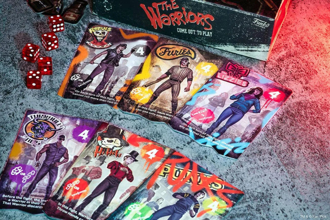 Funko The Warriors - Come Out to Play Board Game