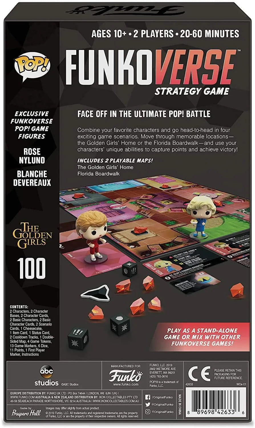 Funkoverse - Golden Girls 100 2 - pack Expandalone Strategy Board Game