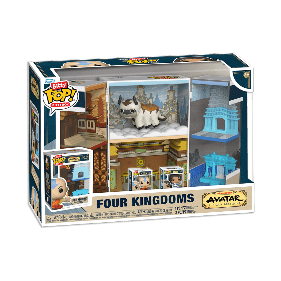 Funko Avatar: The Last Airbender - Kingdoms Bitty Pop! Playset