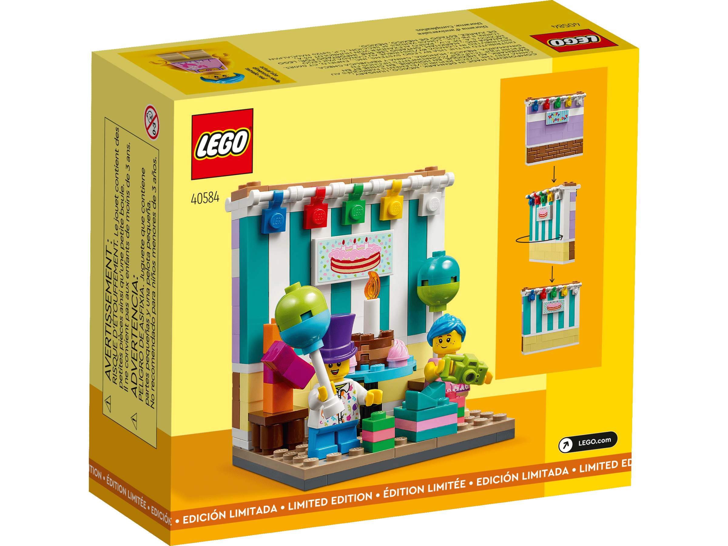 LEGO Birthday Diorama 40584