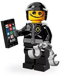 LEGO MINIFIG Scribble - Face Bad Cop, The LEGO Movie coltlm - 7
