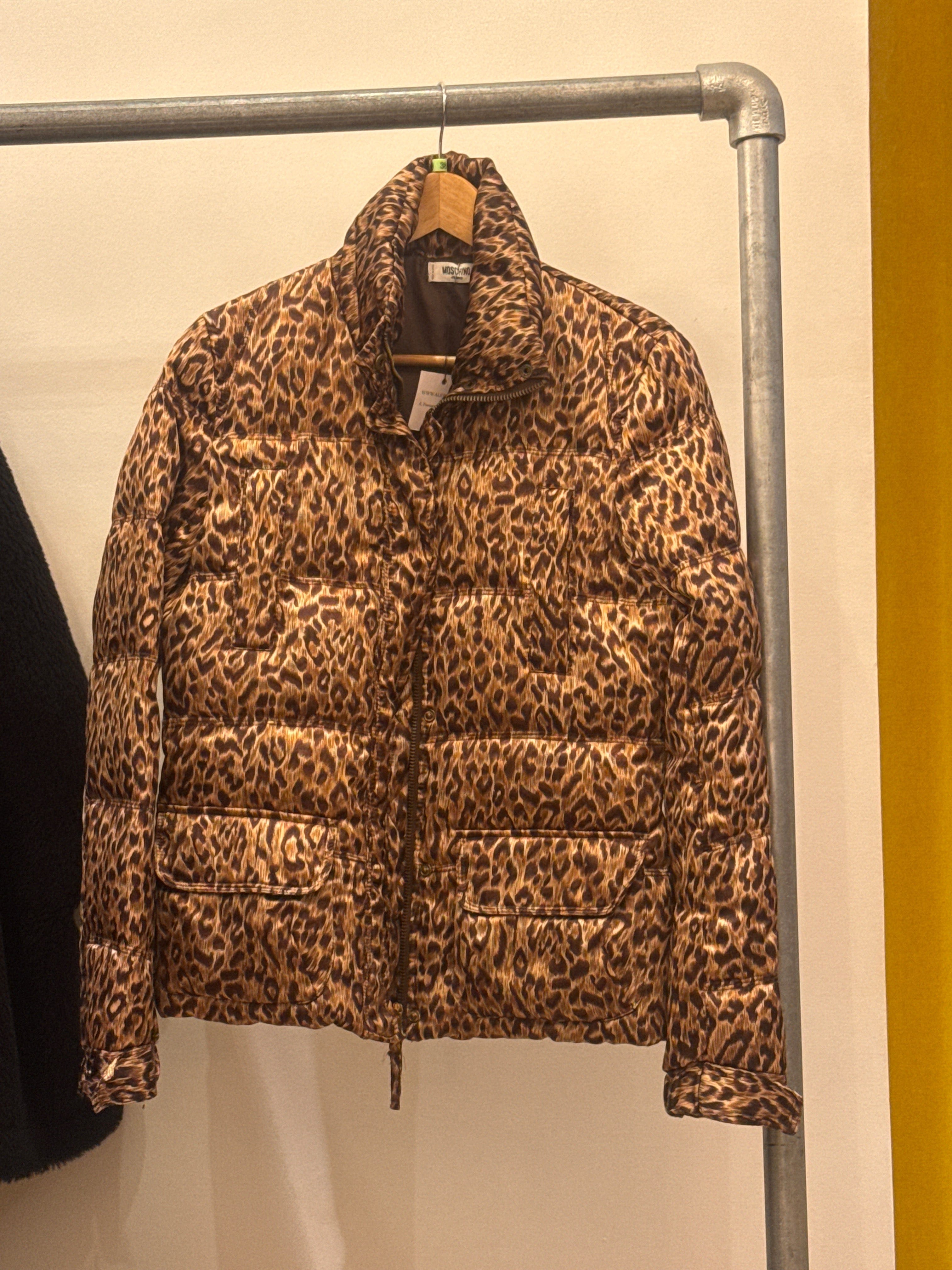 MOSCHINO LEOPARD COAT AGC3170