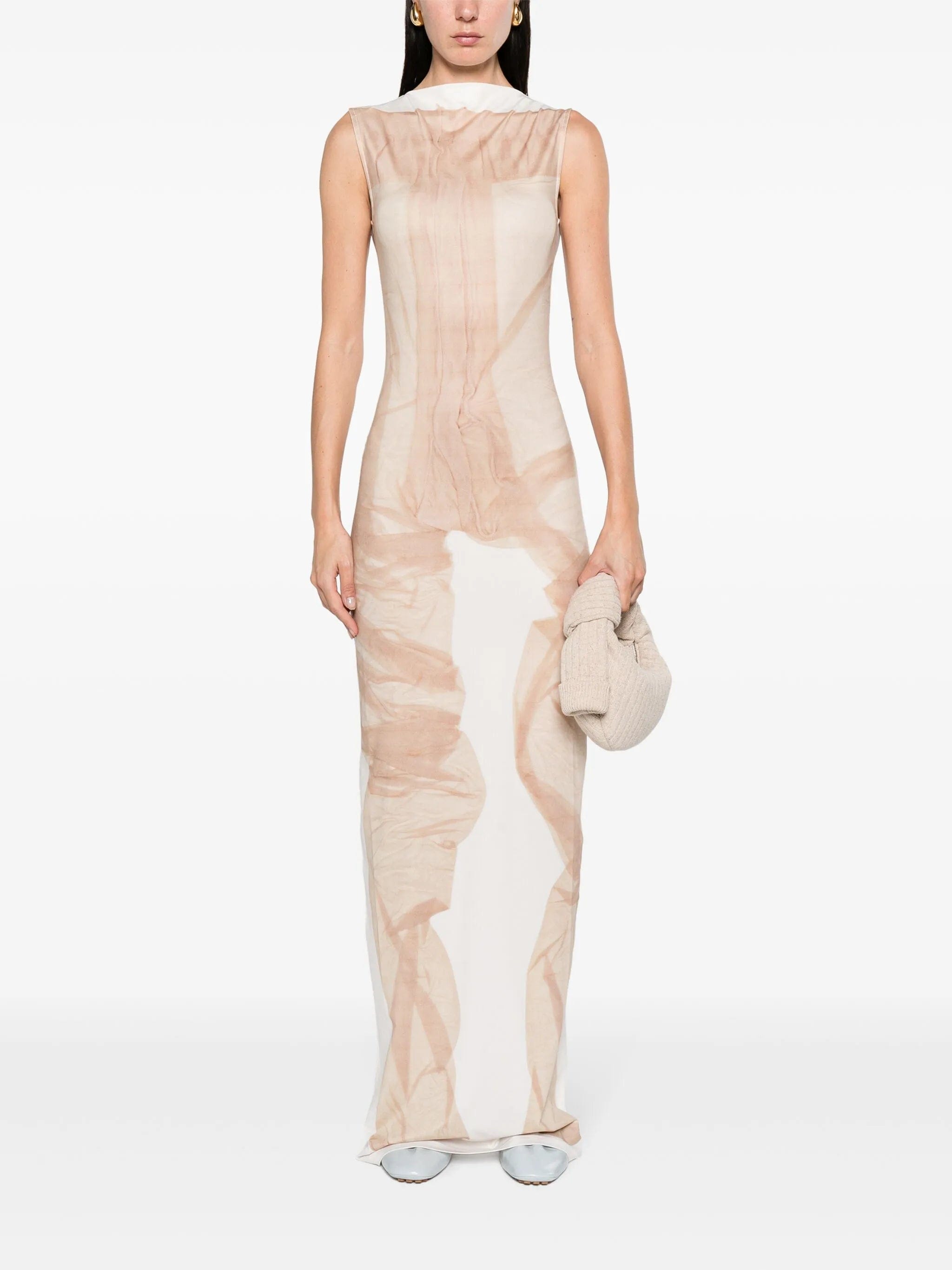 Acne Studios mock - neck maxi dress