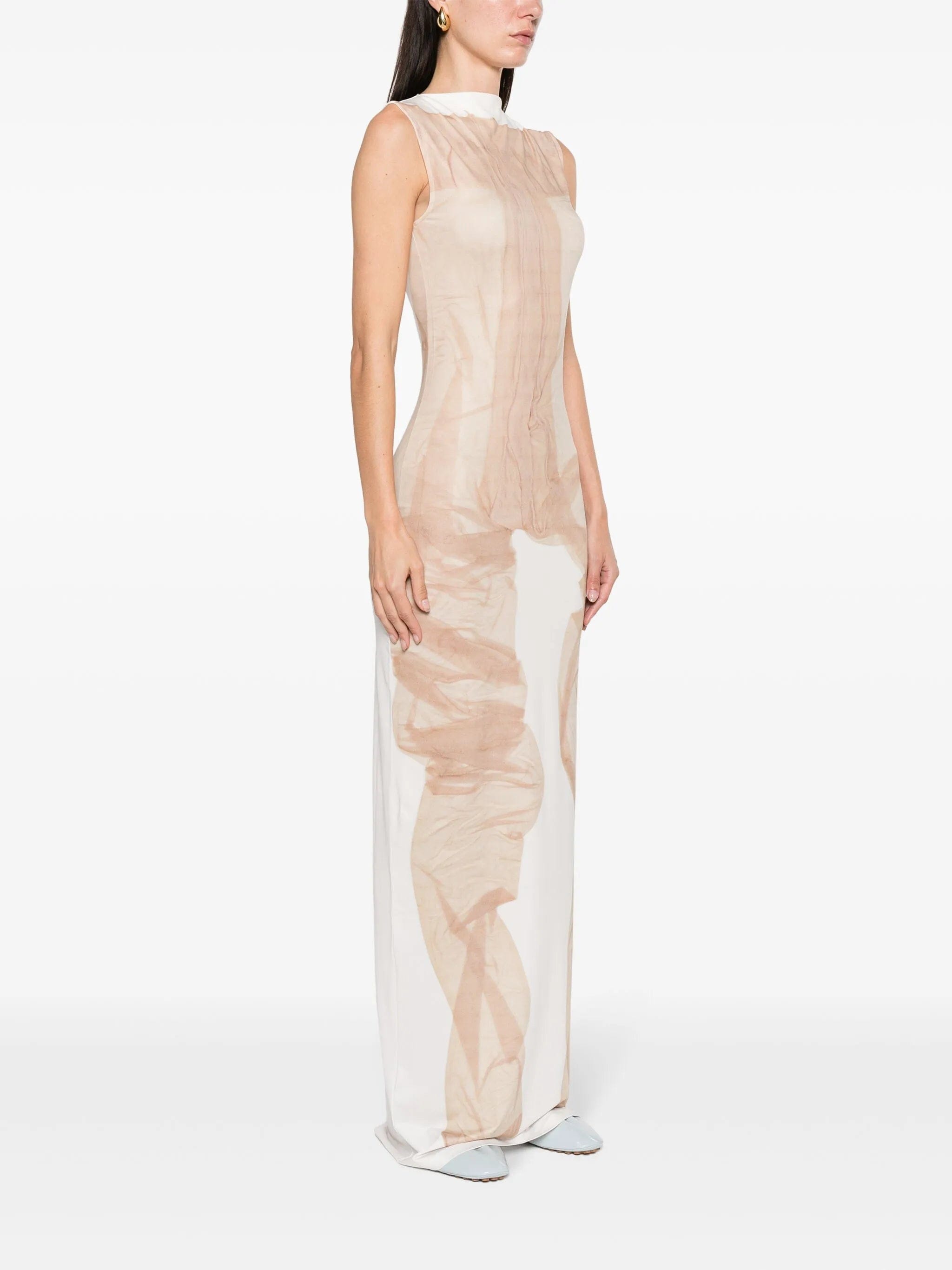 Acne Studios mock - neck maxi dress