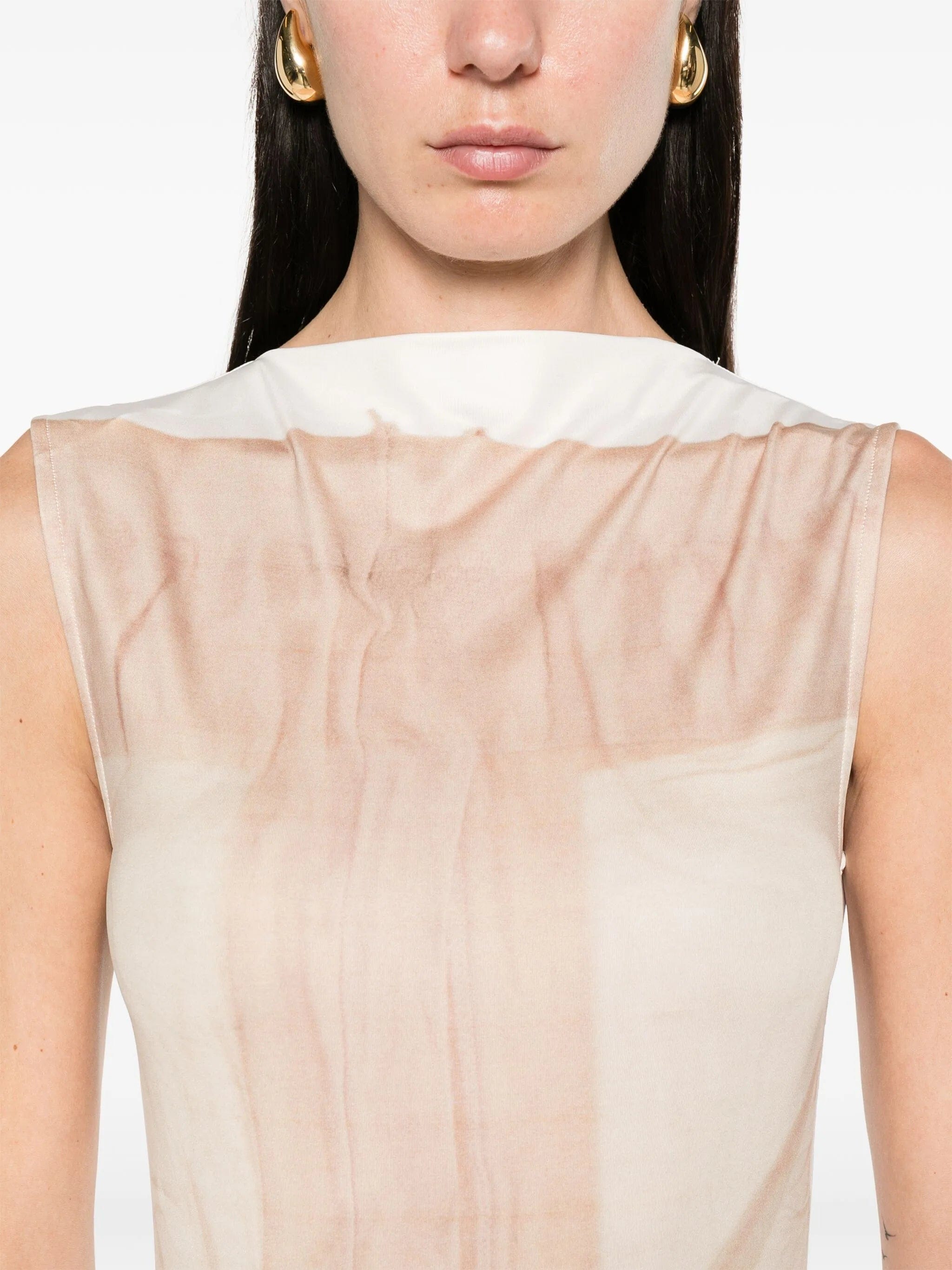 Acne Studios mock - neck maxi dress