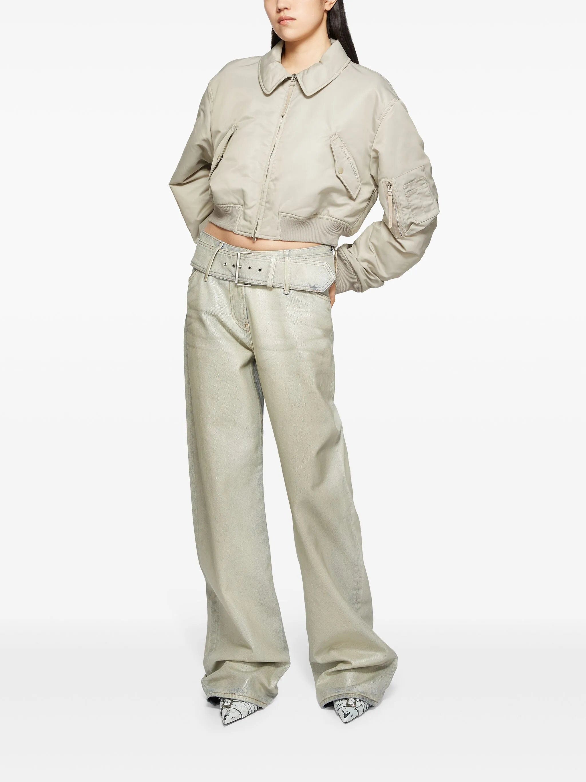 Acne Studios coated jeans