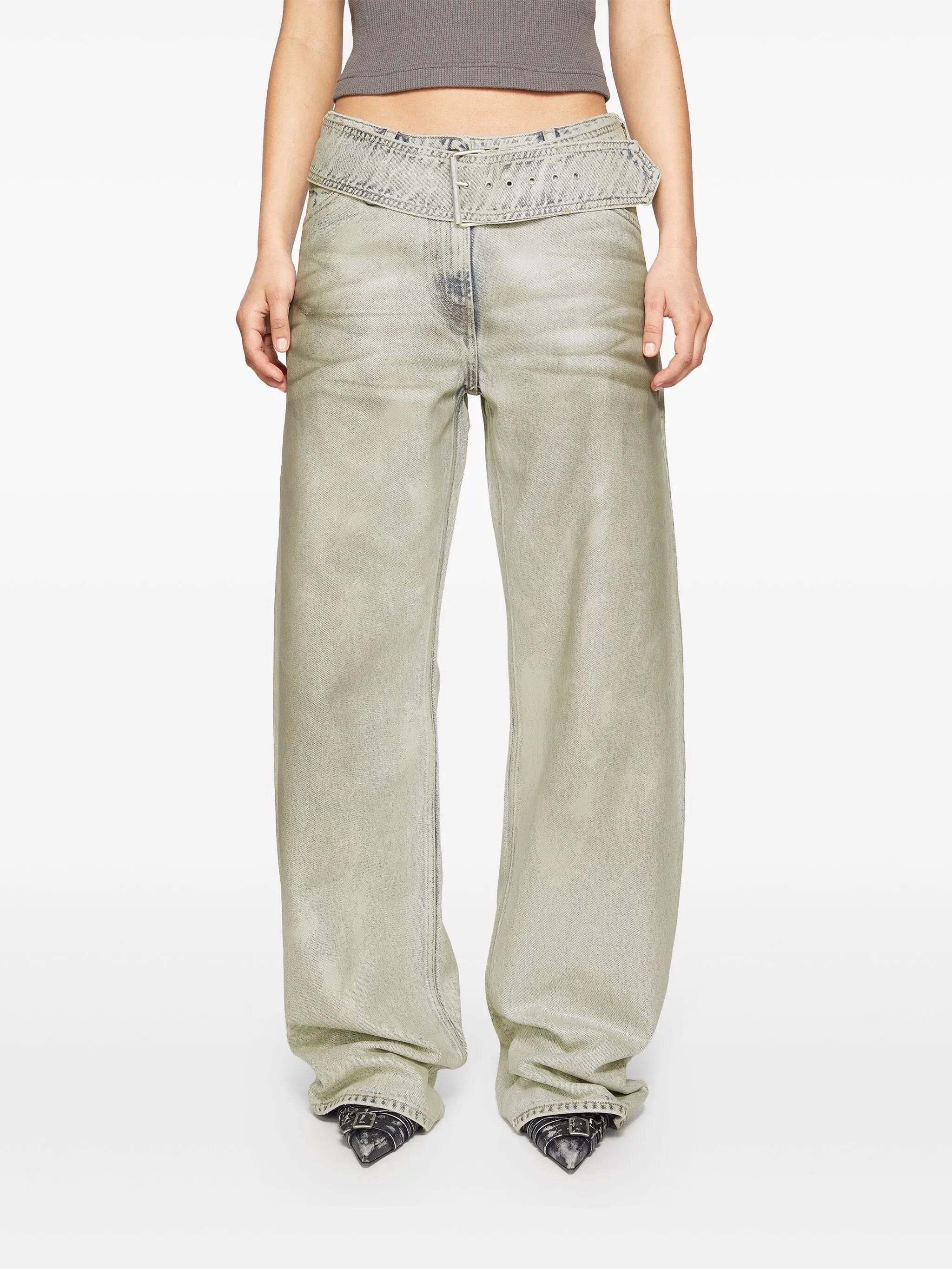 Acne Studios coated jeans