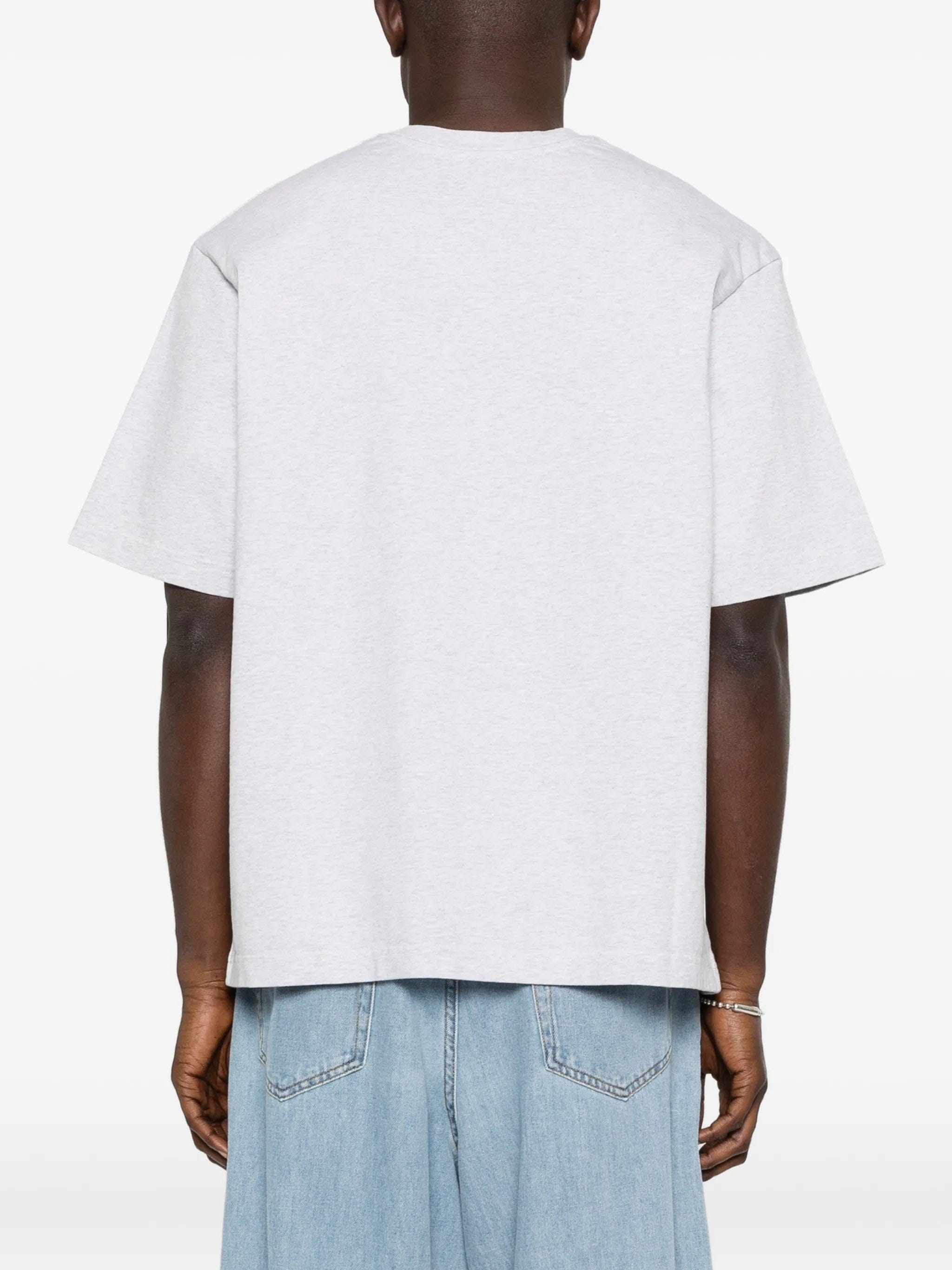 Casablanca crew - neck oversized T - shirt