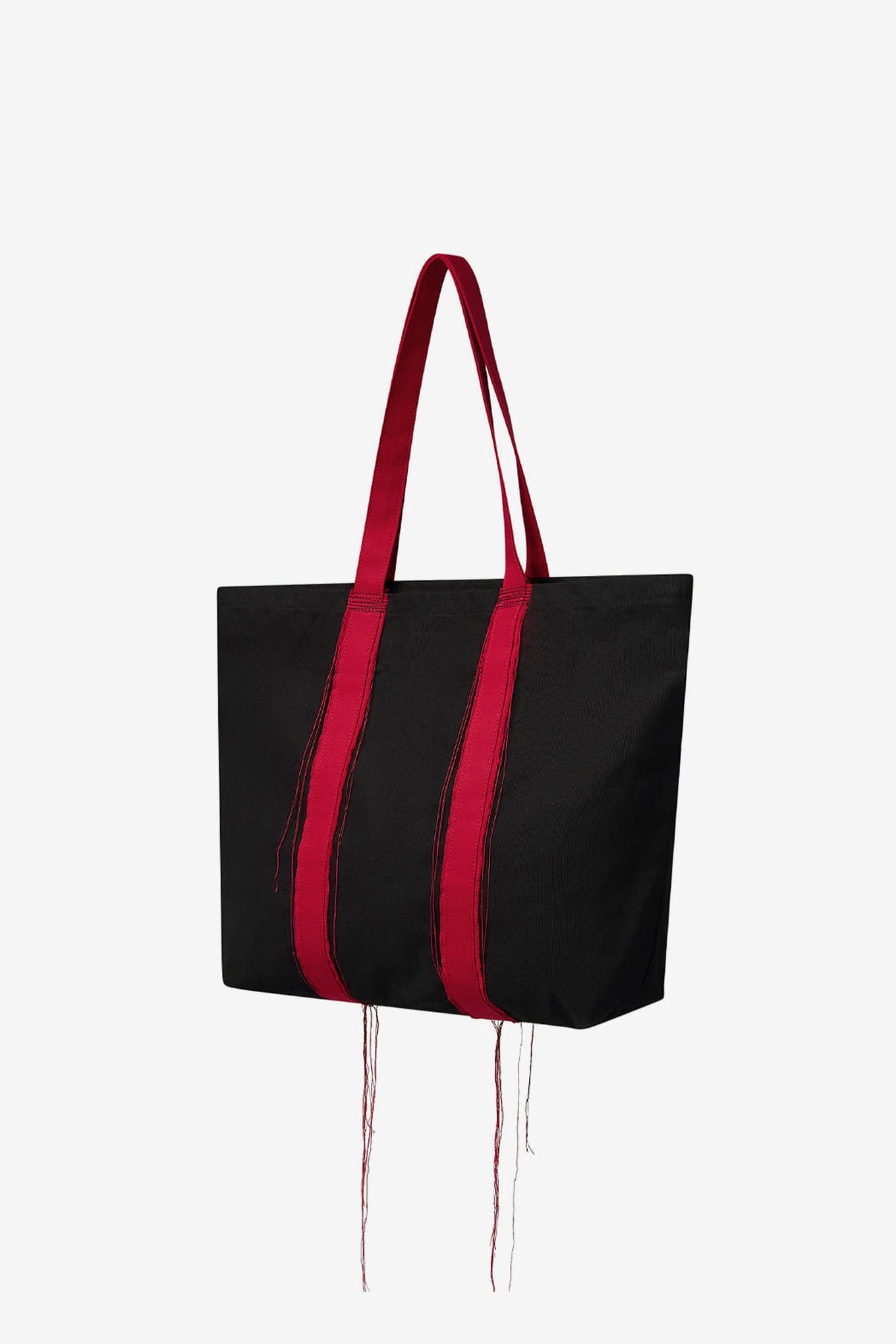 0TAPE FRAYED COLOR TOTE BAG FOREST