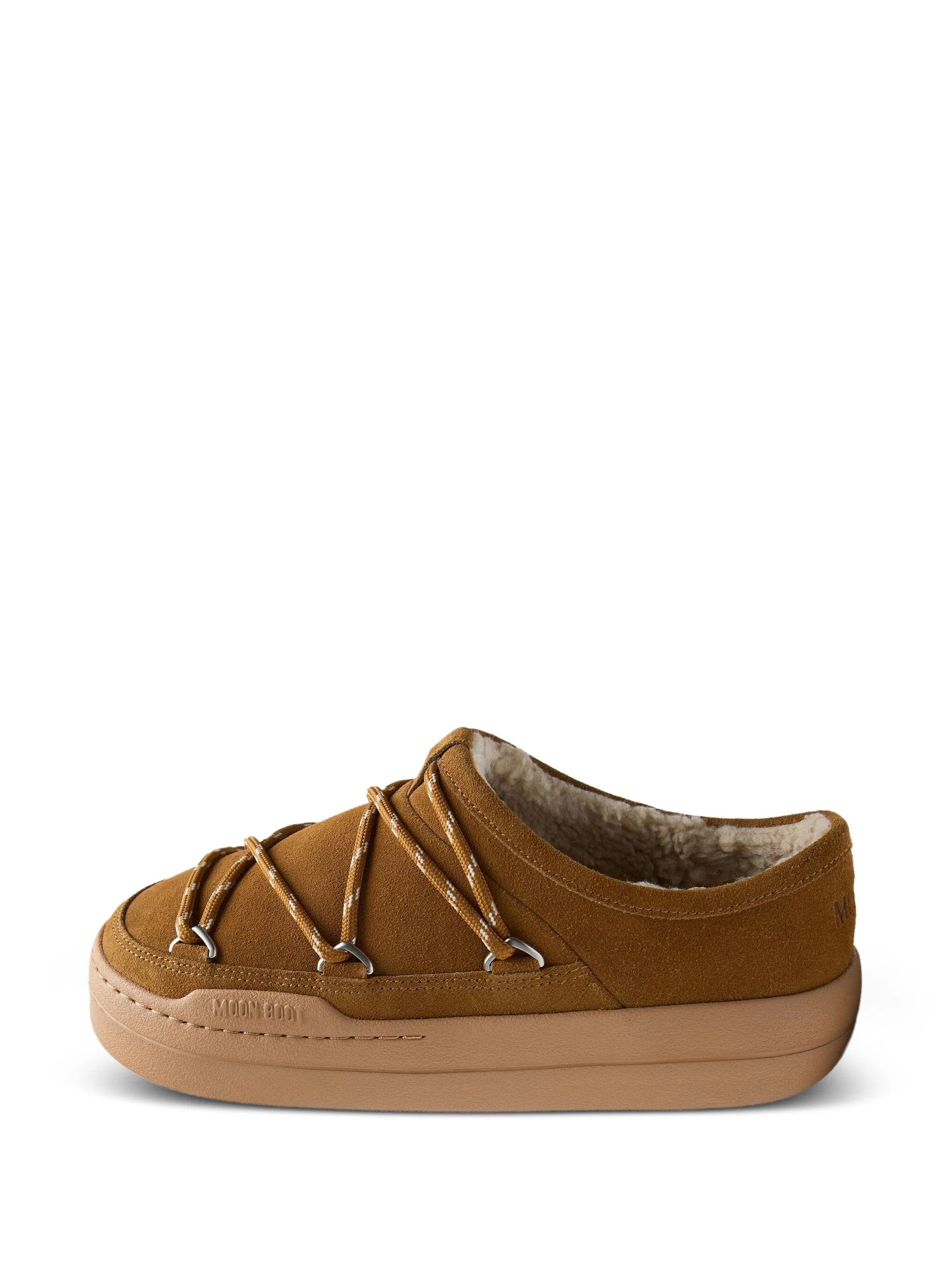 Moon Boot Park suede slippers