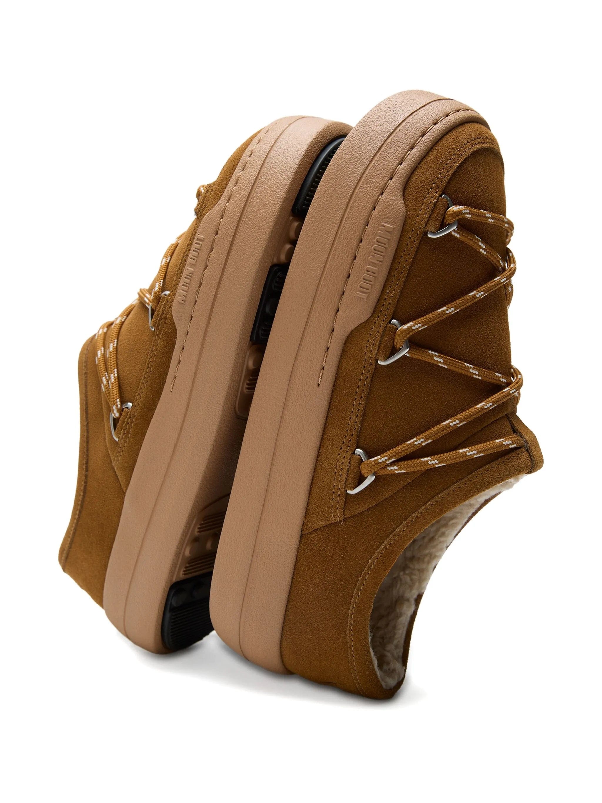 Moon Boot Park suede slippers
