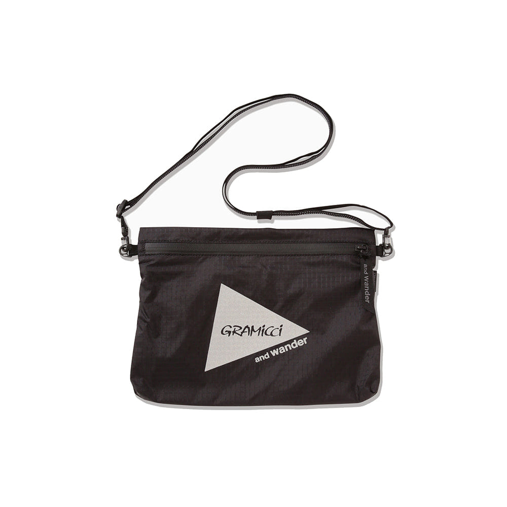 Gramicci x and Wander Nylon Sacoche - Black