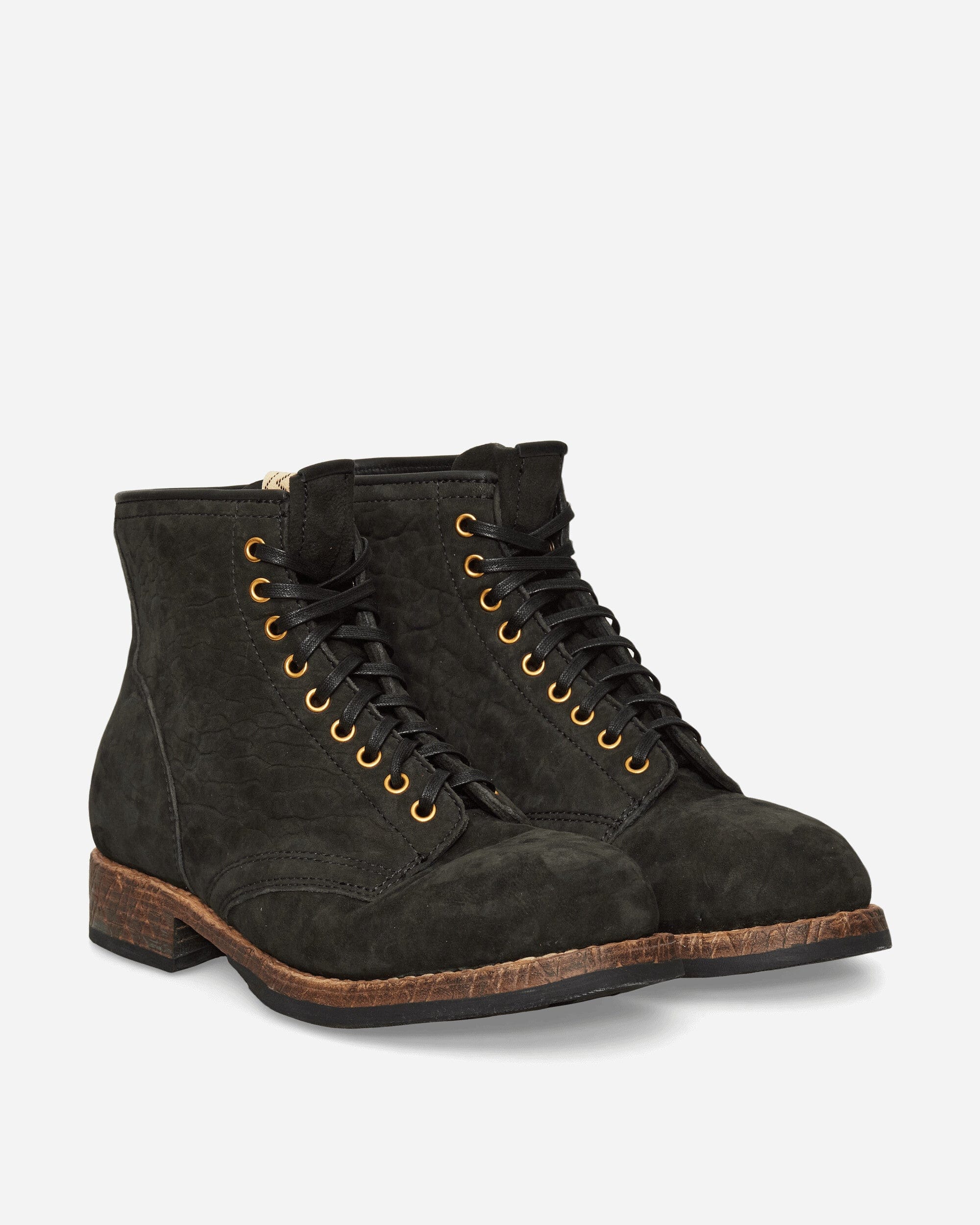 Visvim Brigadier Mid - Folk Boots Black
