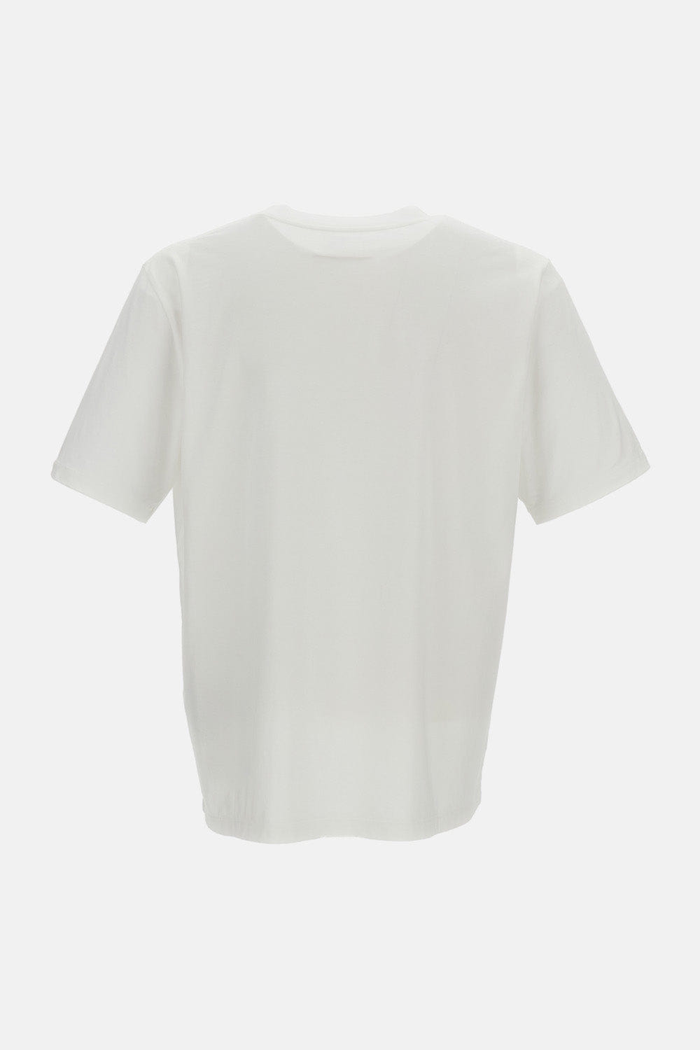 MM6 Maison Margiela MAGLIETTA A MANICHE CORTE CON STAMPA