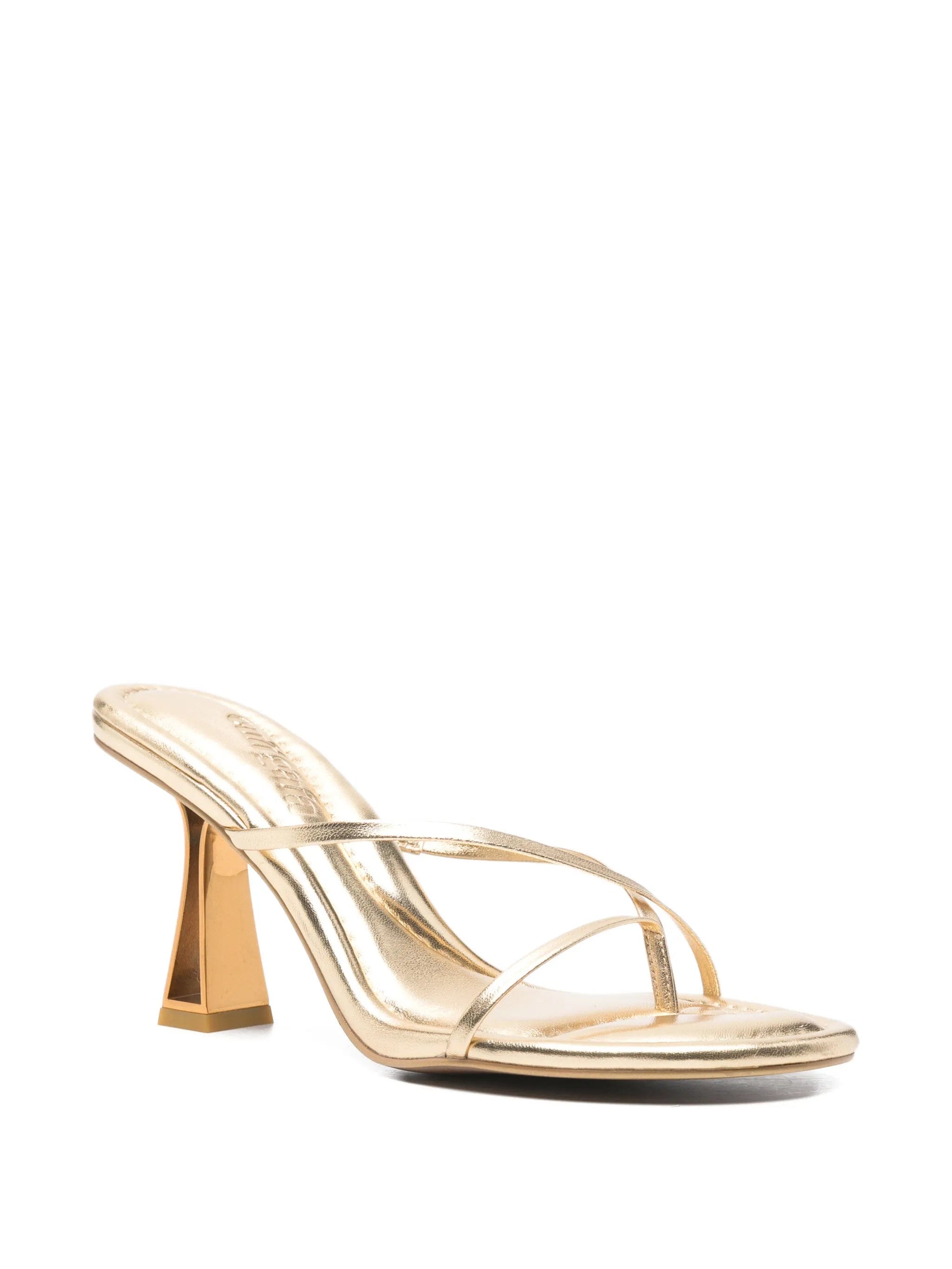 Cult Gaia Soriah metallic - effect sandals
