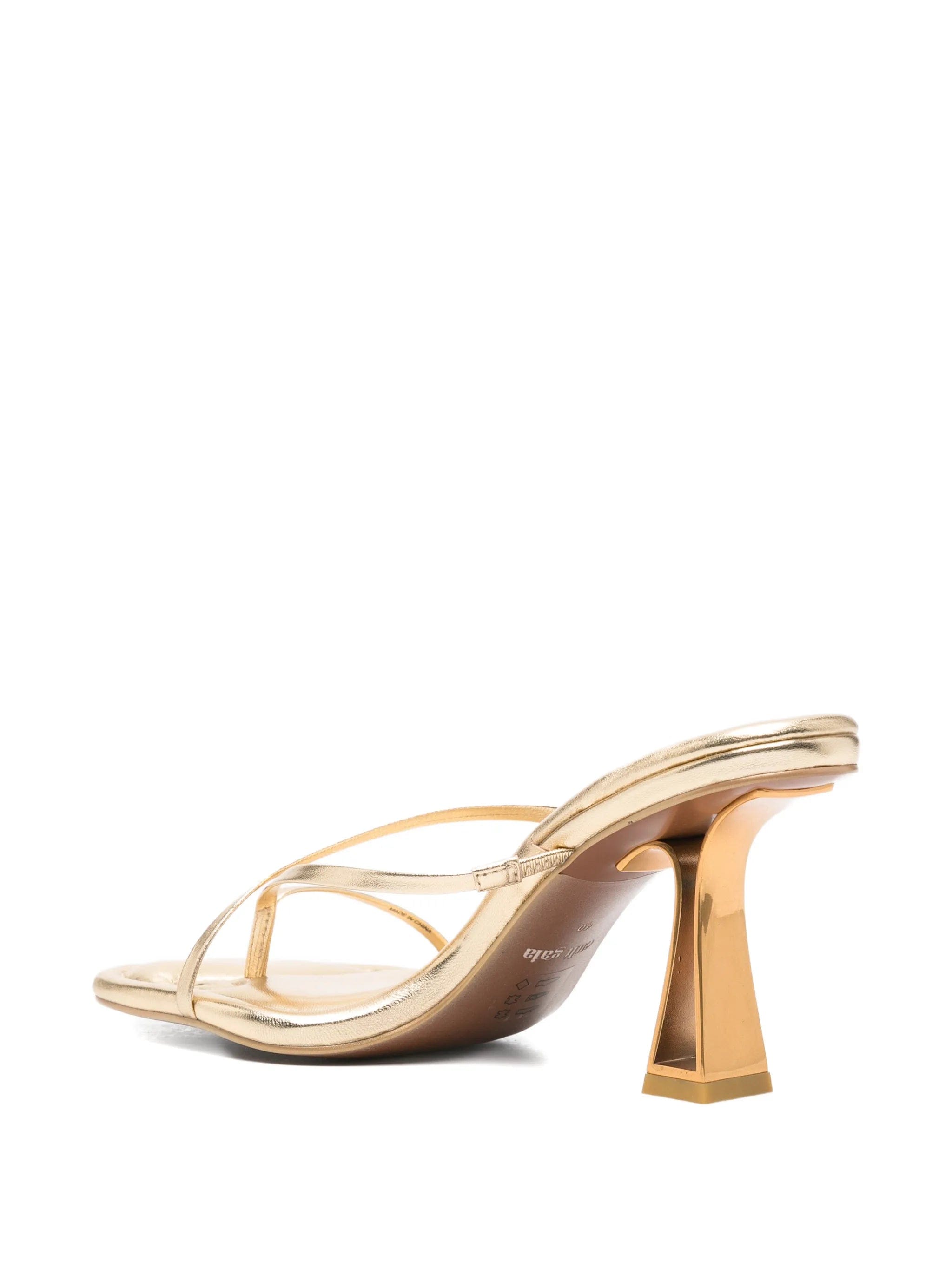 Cult Gaia Soriah metallic - effect sandals