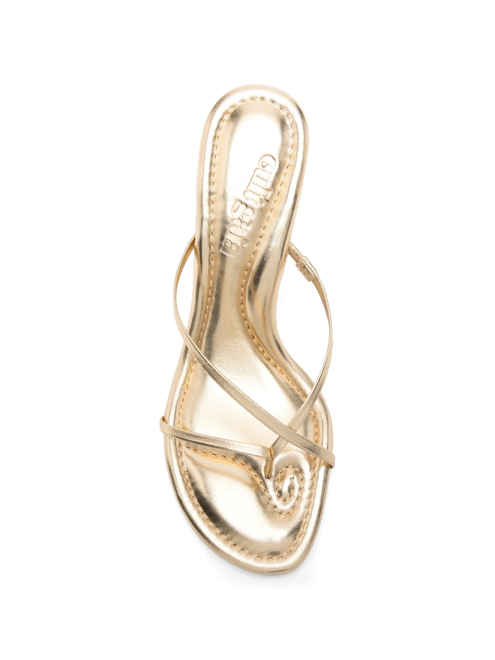 Cult Gaia Soriah metallic - effect sandals