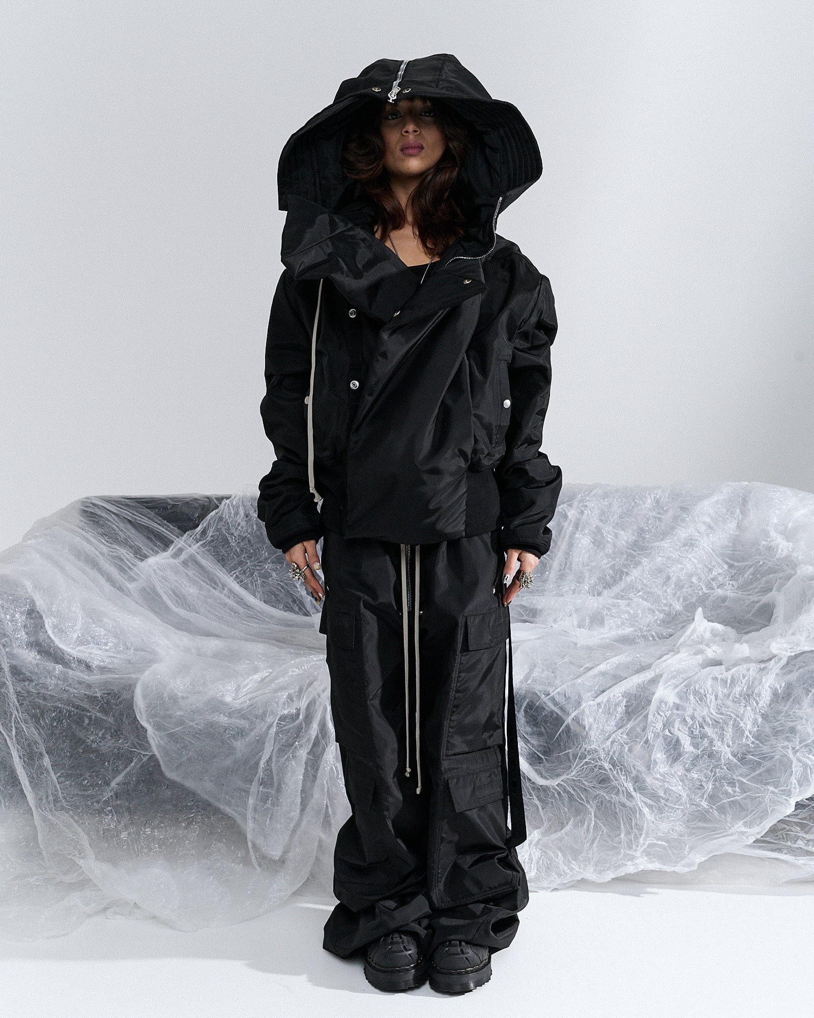 Rick Owens Cropped Alice Parka