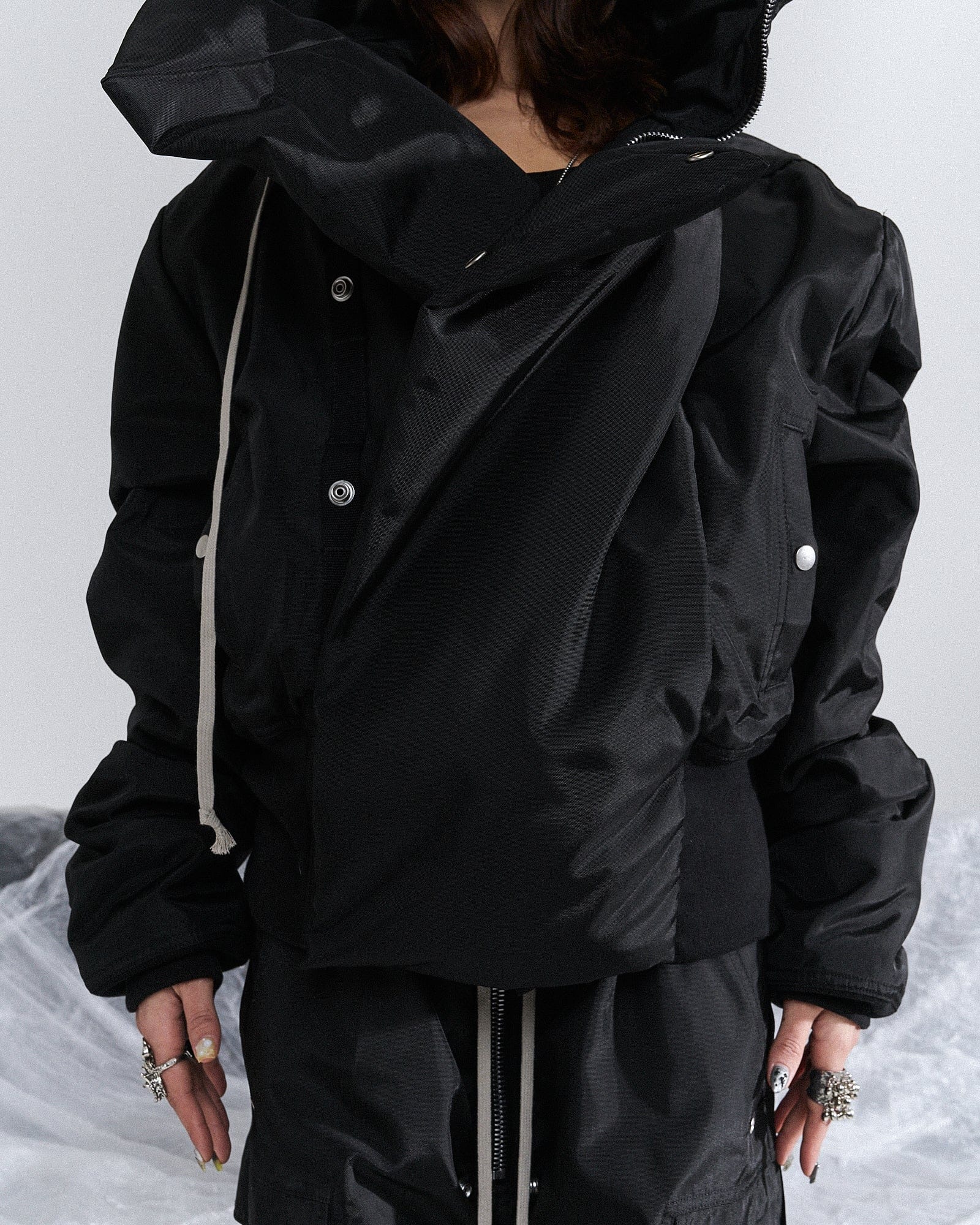Rick Owens Cropped Alice Parka