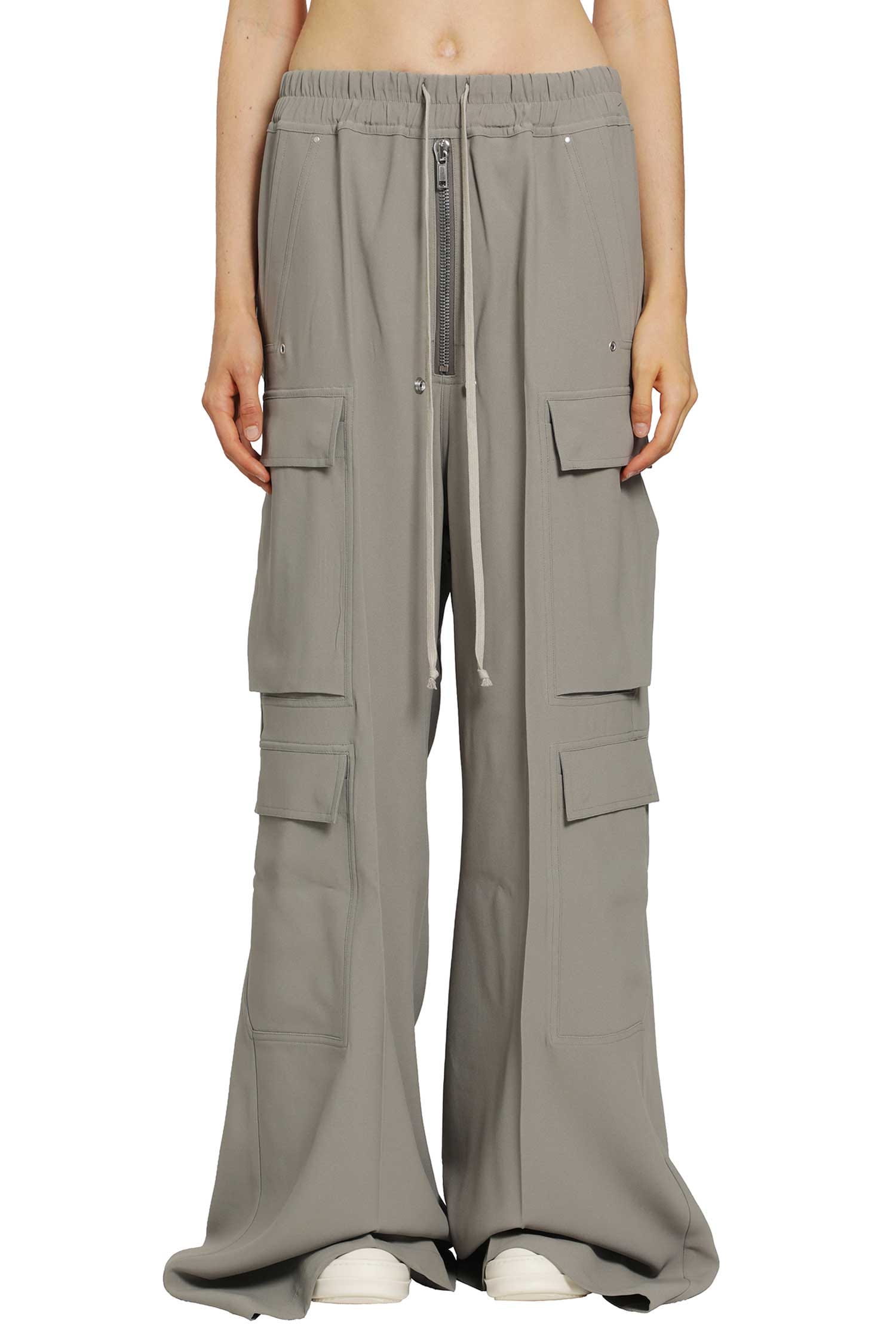 RICK OWENS Tower Cargobelas in Heavy Cady
