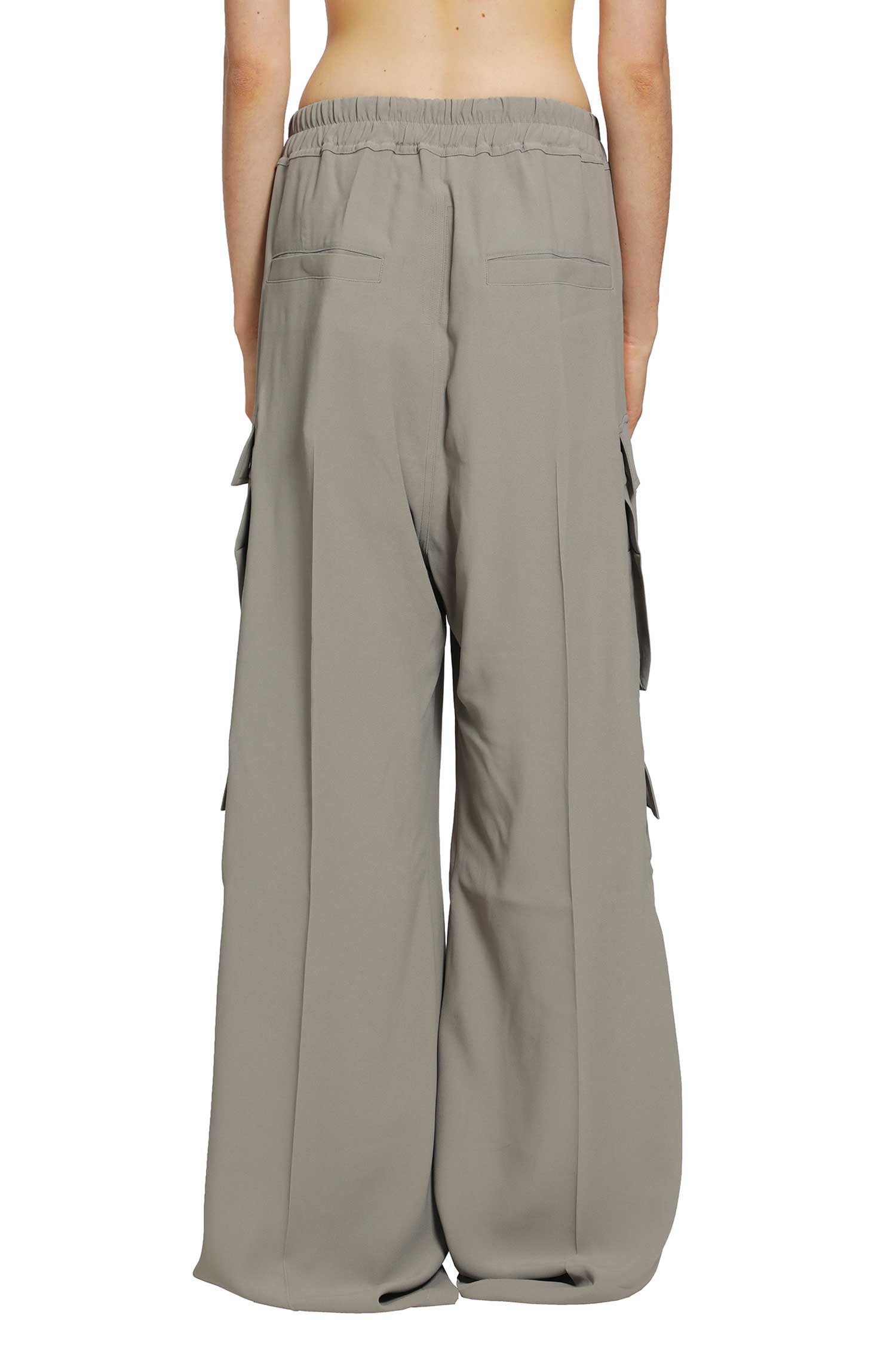RICK OWENS Tower Cargobelas in Heavy Cady