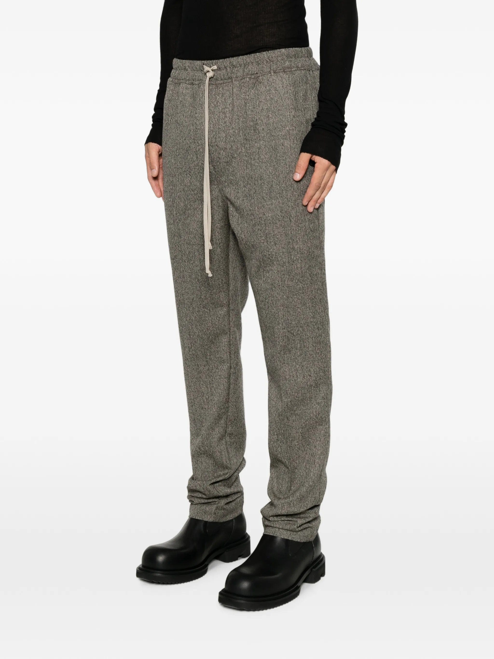 Rick Owens drawstring - waist track pants