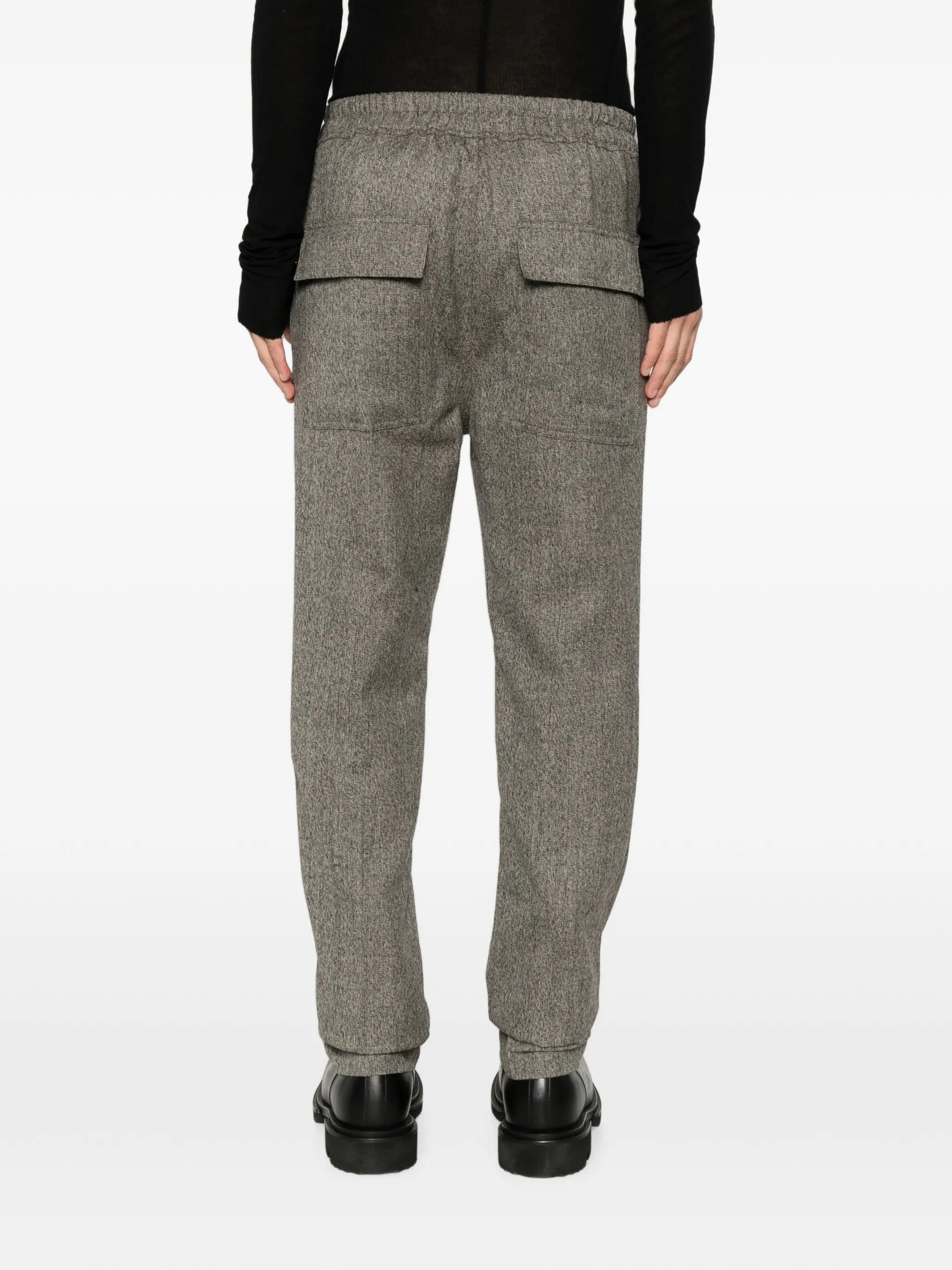 Rick Owens drawstring - waist track pants