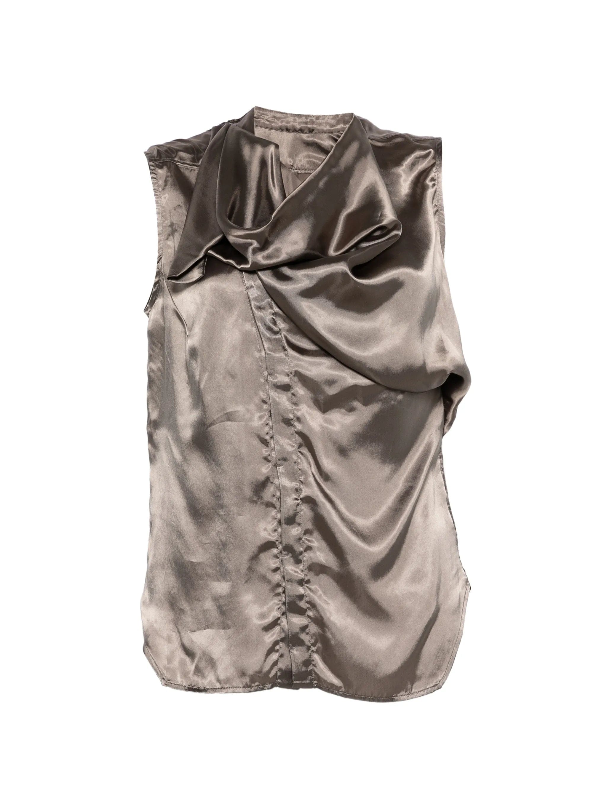 Rick Owens SL Island ruffled blouse
