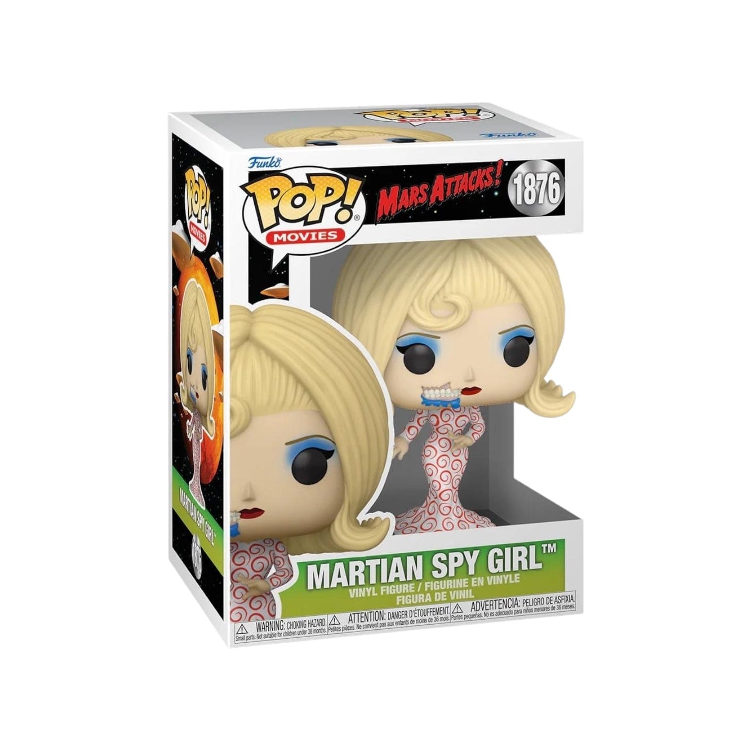 Funko Pop! Martian Spy Girl #1876 Funko Pop! - Mars Attack
