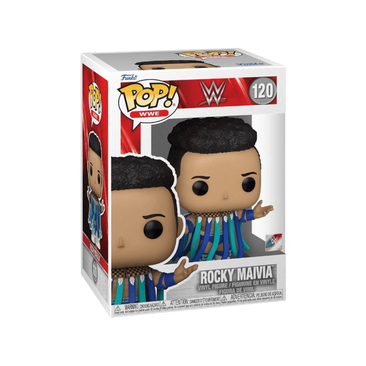 Funko Pop! Rocky Maivia #120 Funko Pop! - WWE