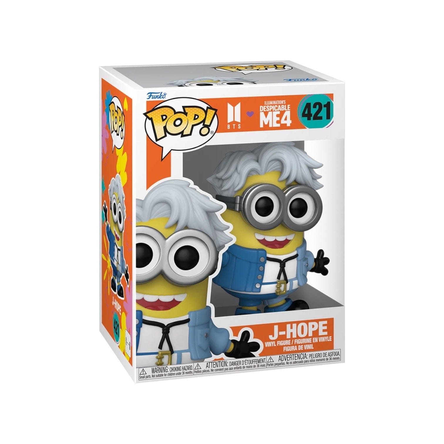 Funko Pop! J - Hope #421 Funko Pop! - BTS x Despicable Me 4