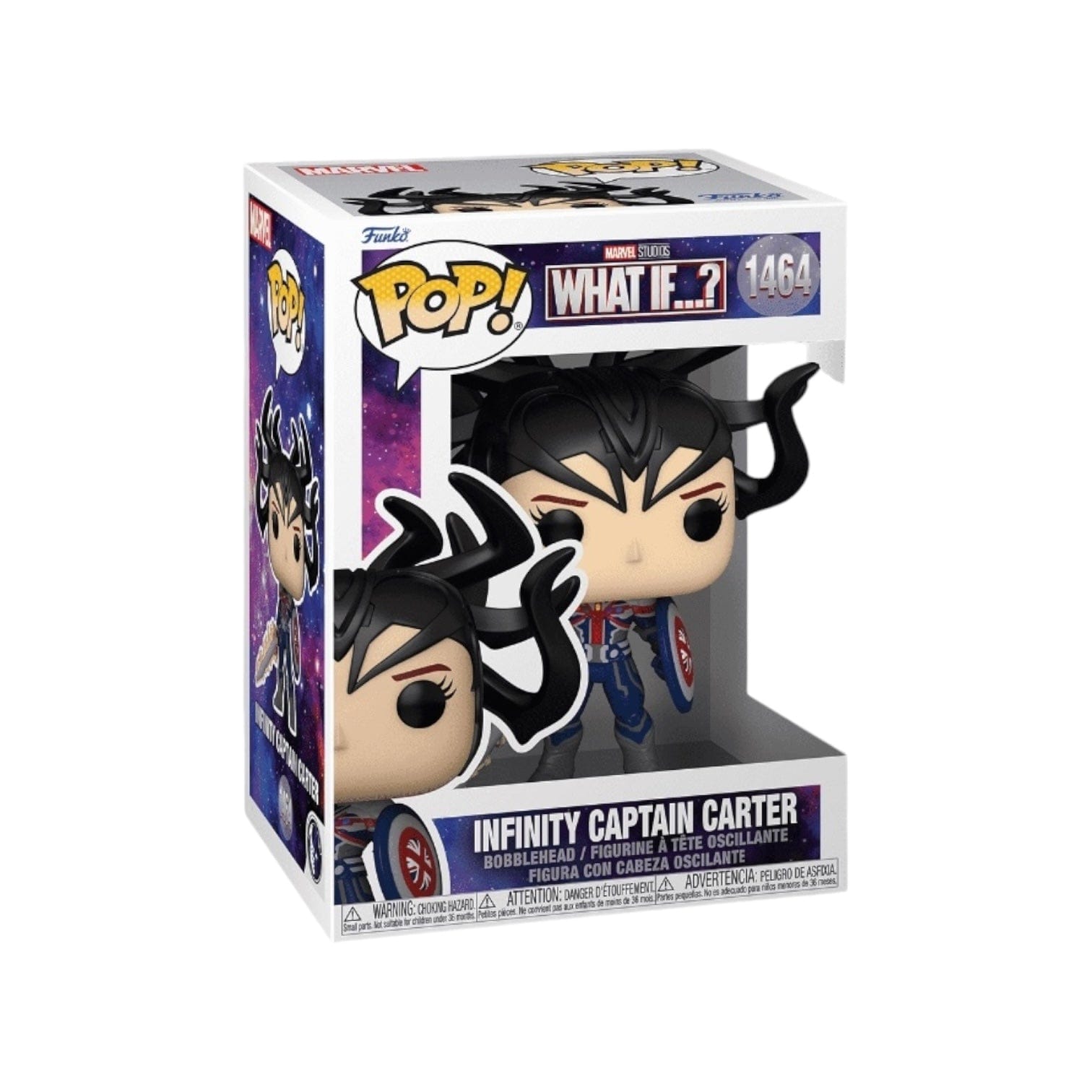 Funko Pop! Infinty Captain Carter #1464 Funko Pop - What If ..!