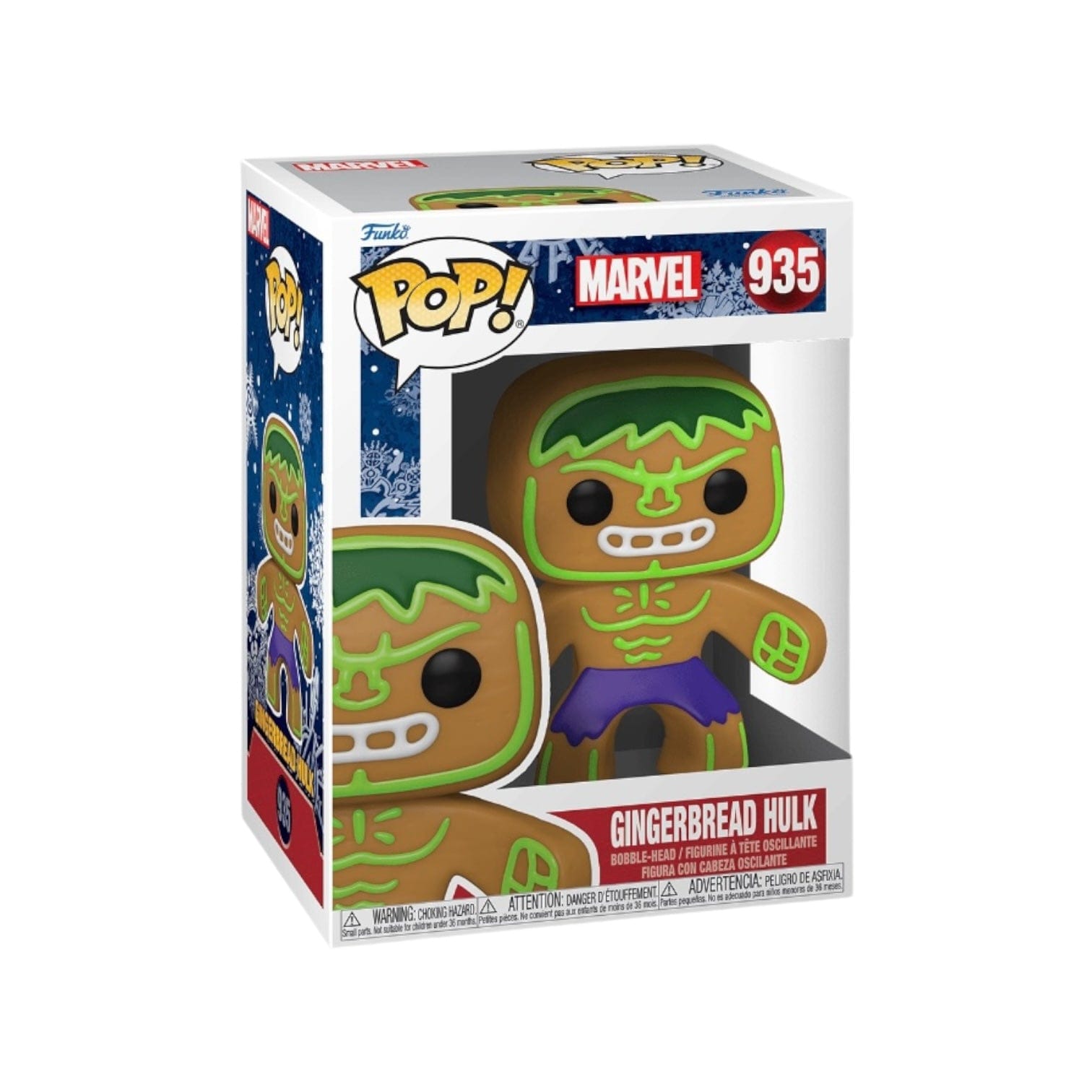 Funko Pop! Gingerbread Hulk #935 Funko Pop! - Marvel